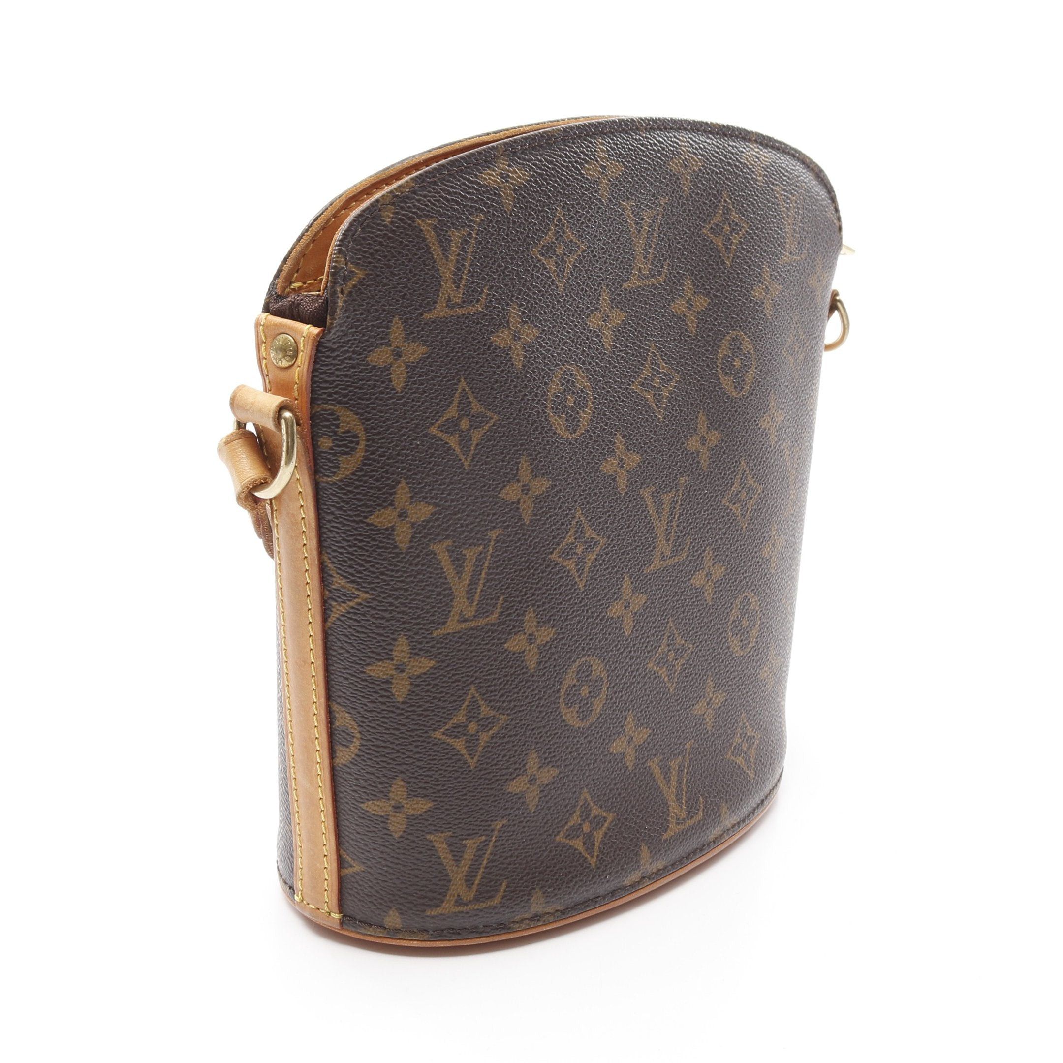 Louis Vuitton Louis Vuitton Druot Monogram Shoulder Bag Leather Brown Size ONE SIZE - 2 Thumbnail