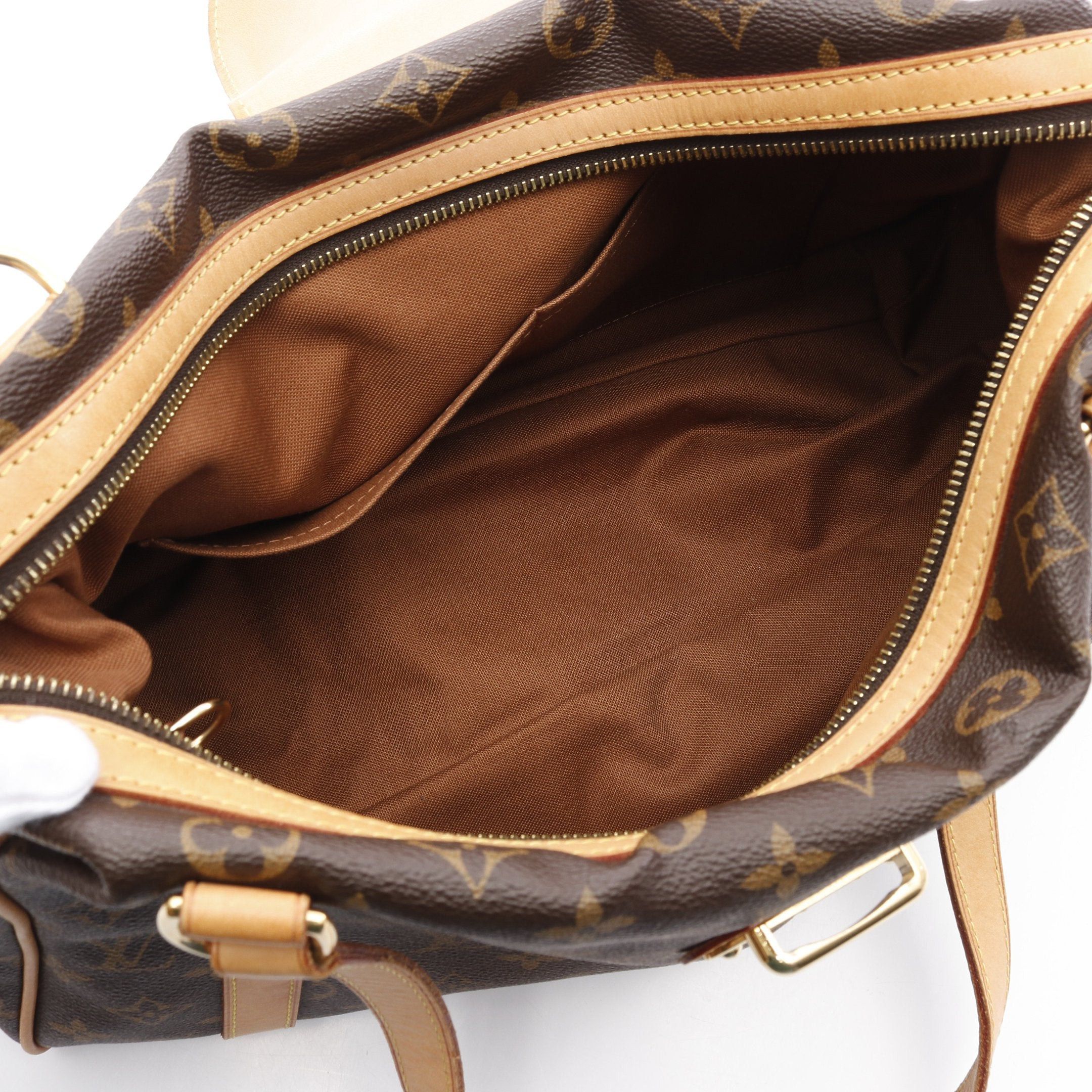 Louis Vuitton Louis Vuitton Stresa Pm Monogram Shoulder Bag Leather Brown Size ONE SIZE - 3 Thumbnail