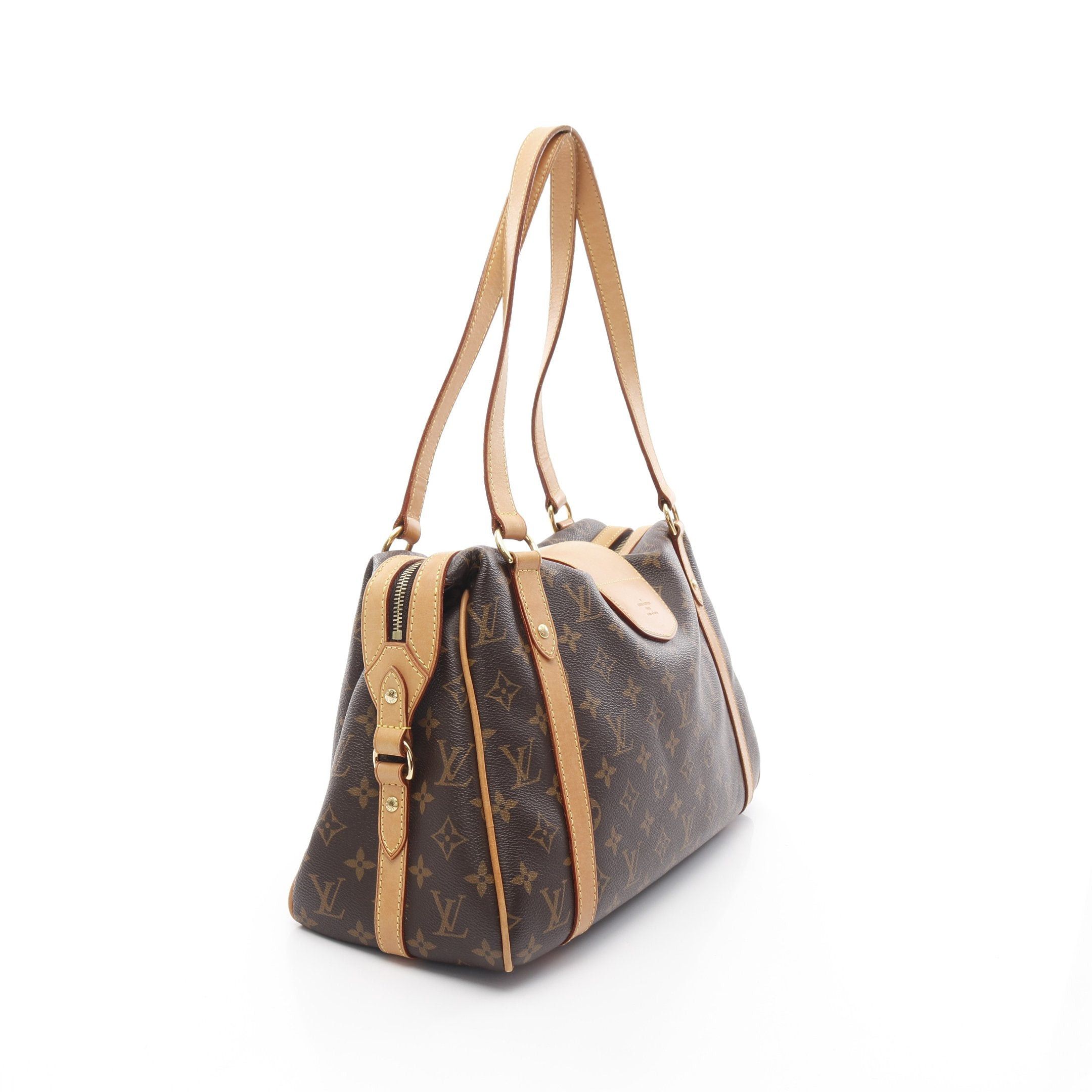Louis Vuitton Louis Vuitton Stresa Pm Monogram Shoulder Bag Leather Brown Size ONE SIZE - 2 Thumbnail