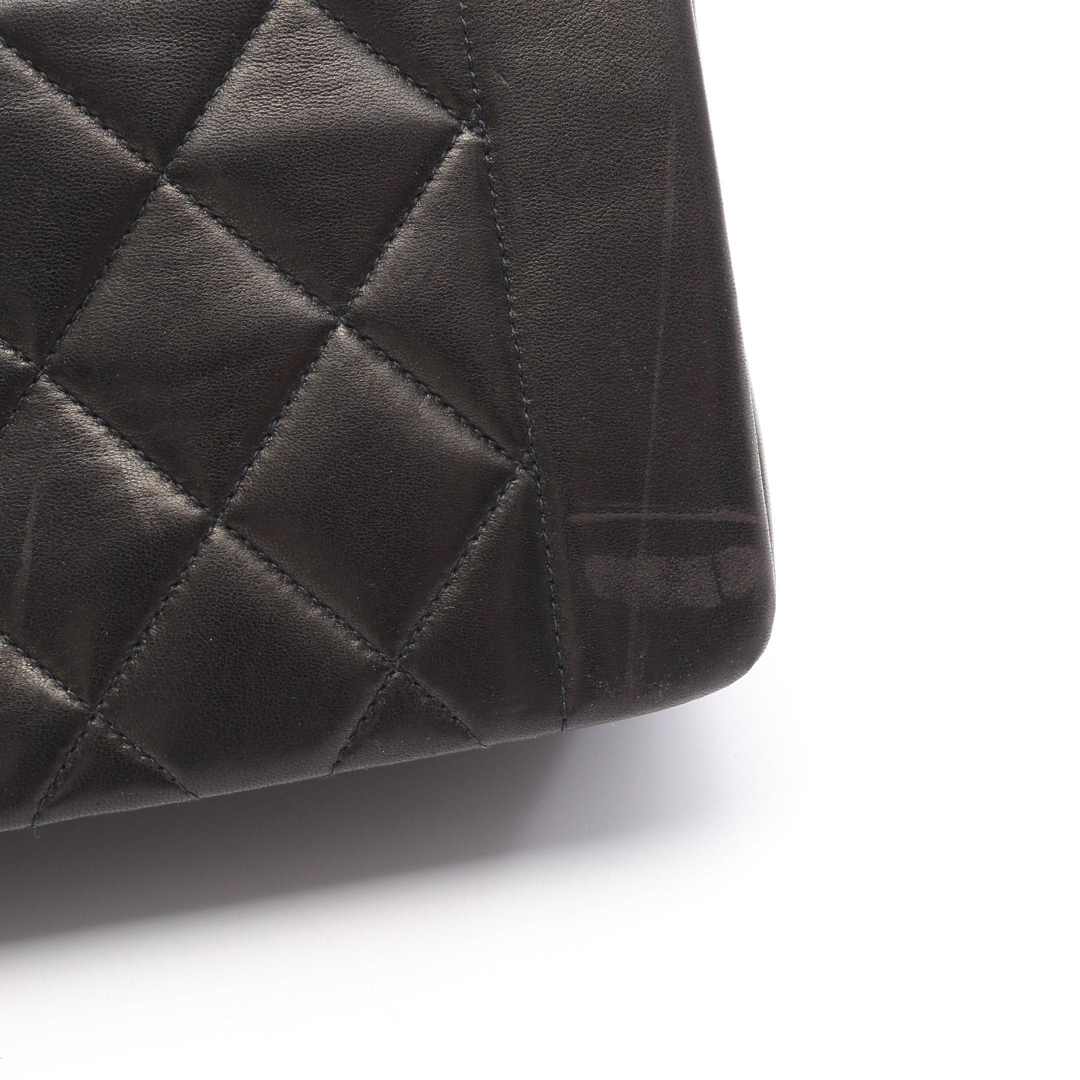 Chanel Chanel Matelasse Diana Flap Chain Shoulder Bag Lambskin Black Gold Hardware Size ONE SIZE - 8 Thumbnail