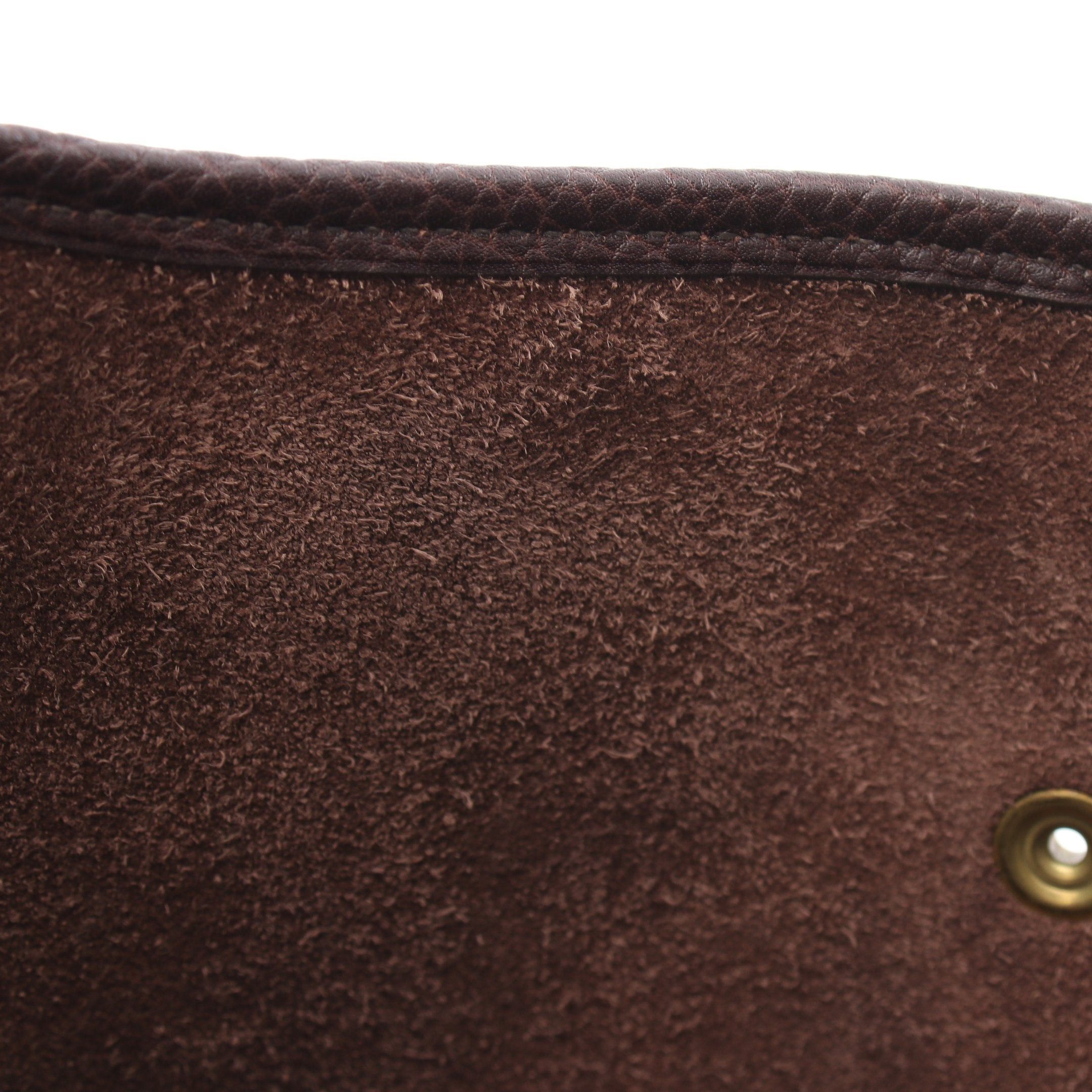 Hermes Hermes Evelyn One Ann Gm Havana Shoulder Bag Fjord Leather Dark Brown Gold Hardware □B Stamp (Manufactured Around 1998) Size ONE SIZE - 6 Thumbnail