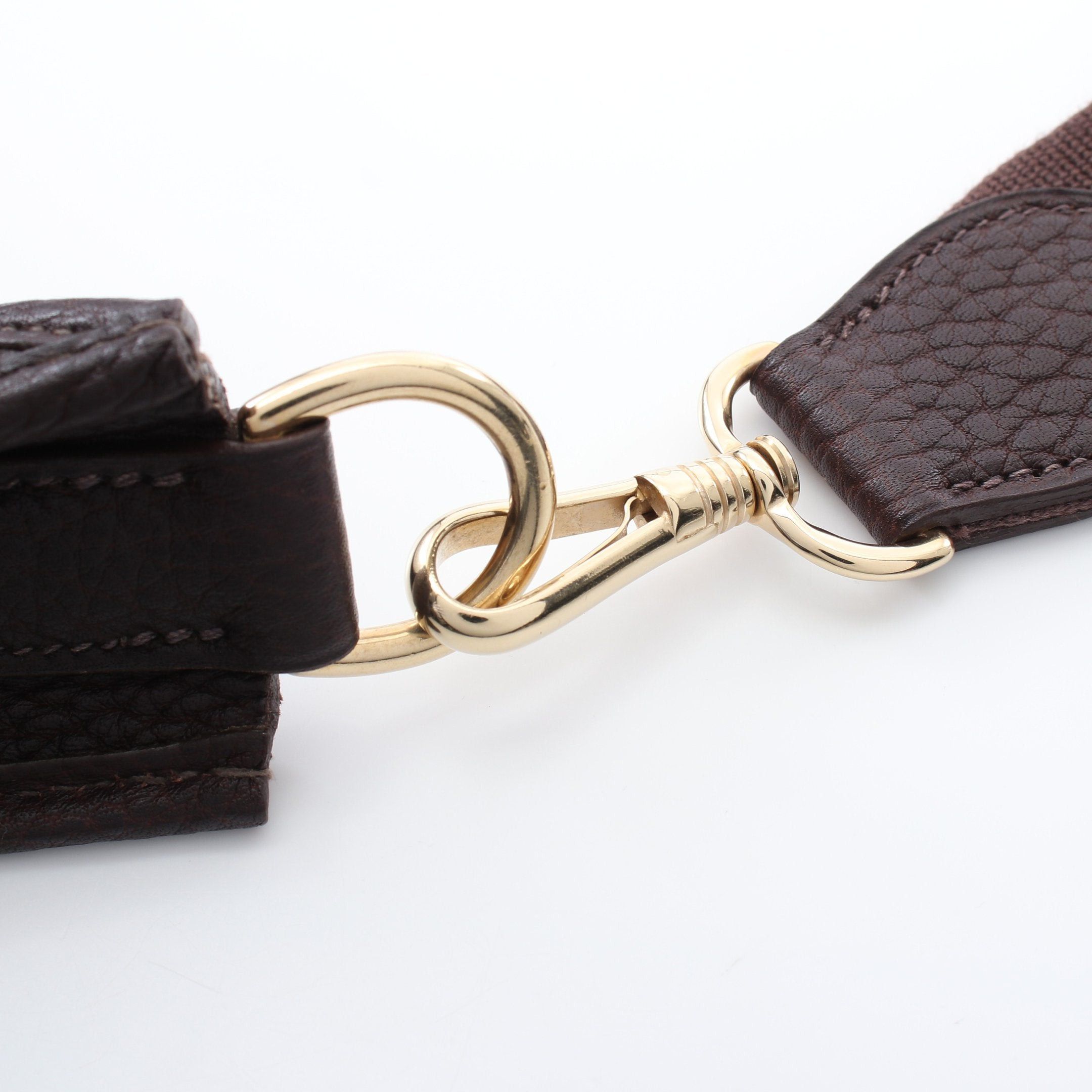 Hermes Hermes Evelyn One Ann Gm Havana Shoulder Bag Fjord Leather Dark Brown Gold Hardware □B Stamp (Manufactured Around 1998) Size ONE SIZE - 10 Thumbnail