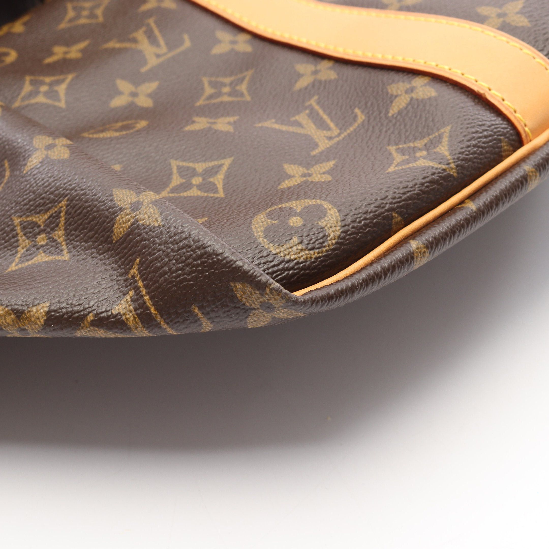 Louis Vuitton Louis Vuitton Keepall 45 Monogram Boston Bag Leather Brown Size ONE SIZE - 7 Thumbnail