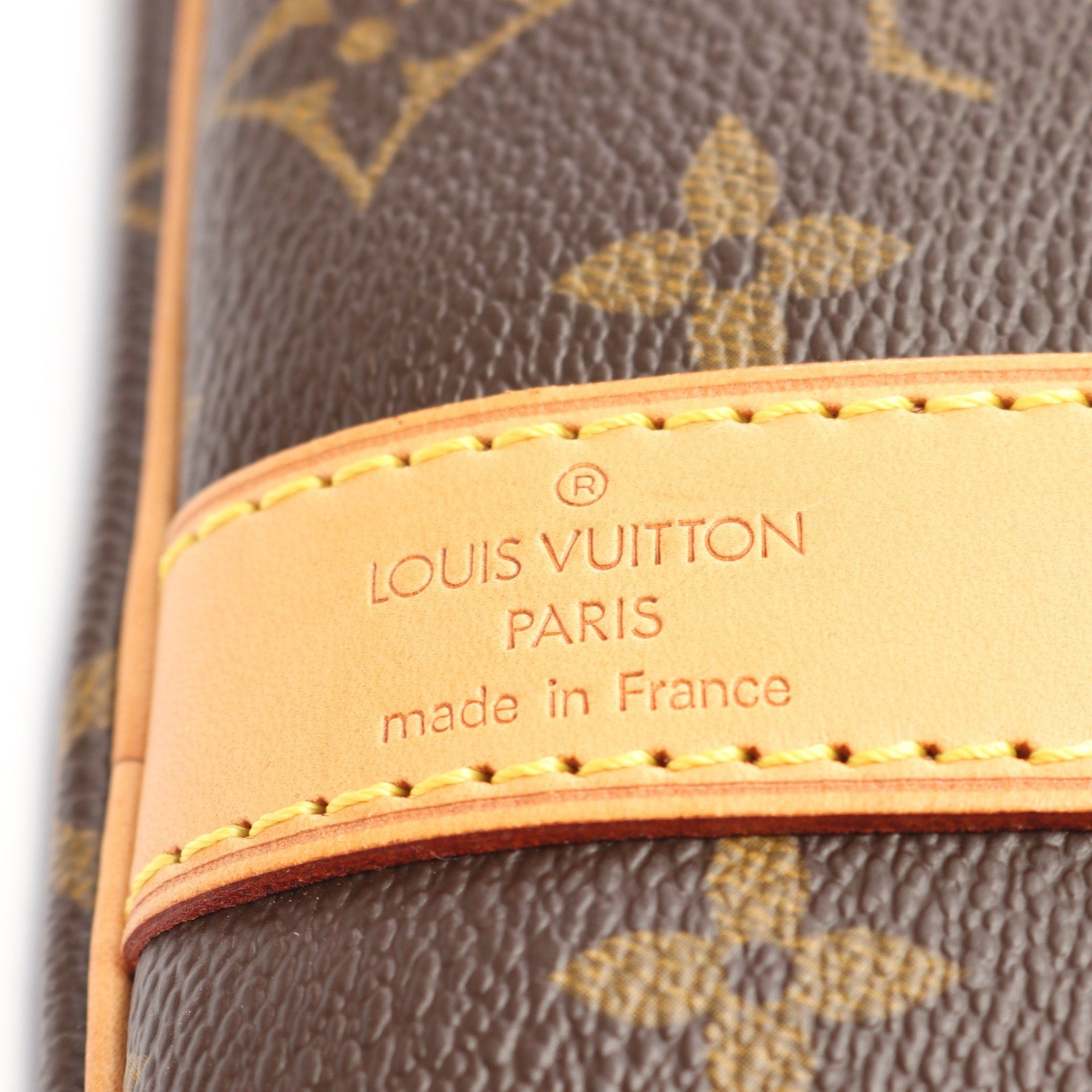 Louis Vuitton Louis Vuitton Keepall 45 Monogram Boston Bag Leather Brown Size ONE SIZE - 4 Thumbnail
