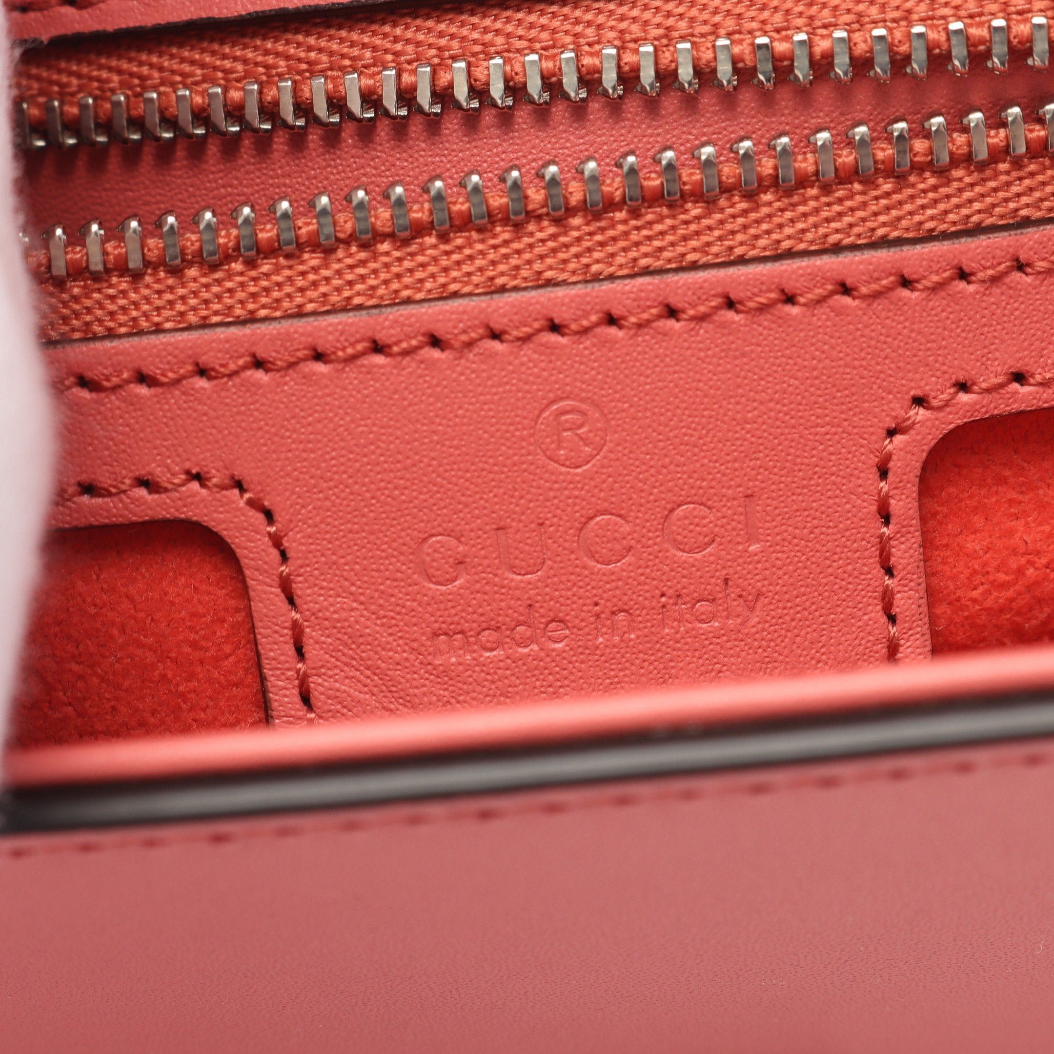 Gucci Gucci Petit Gg Shoulder Bag Leather Pink Size ONE SIZE - 4 Thumbnail