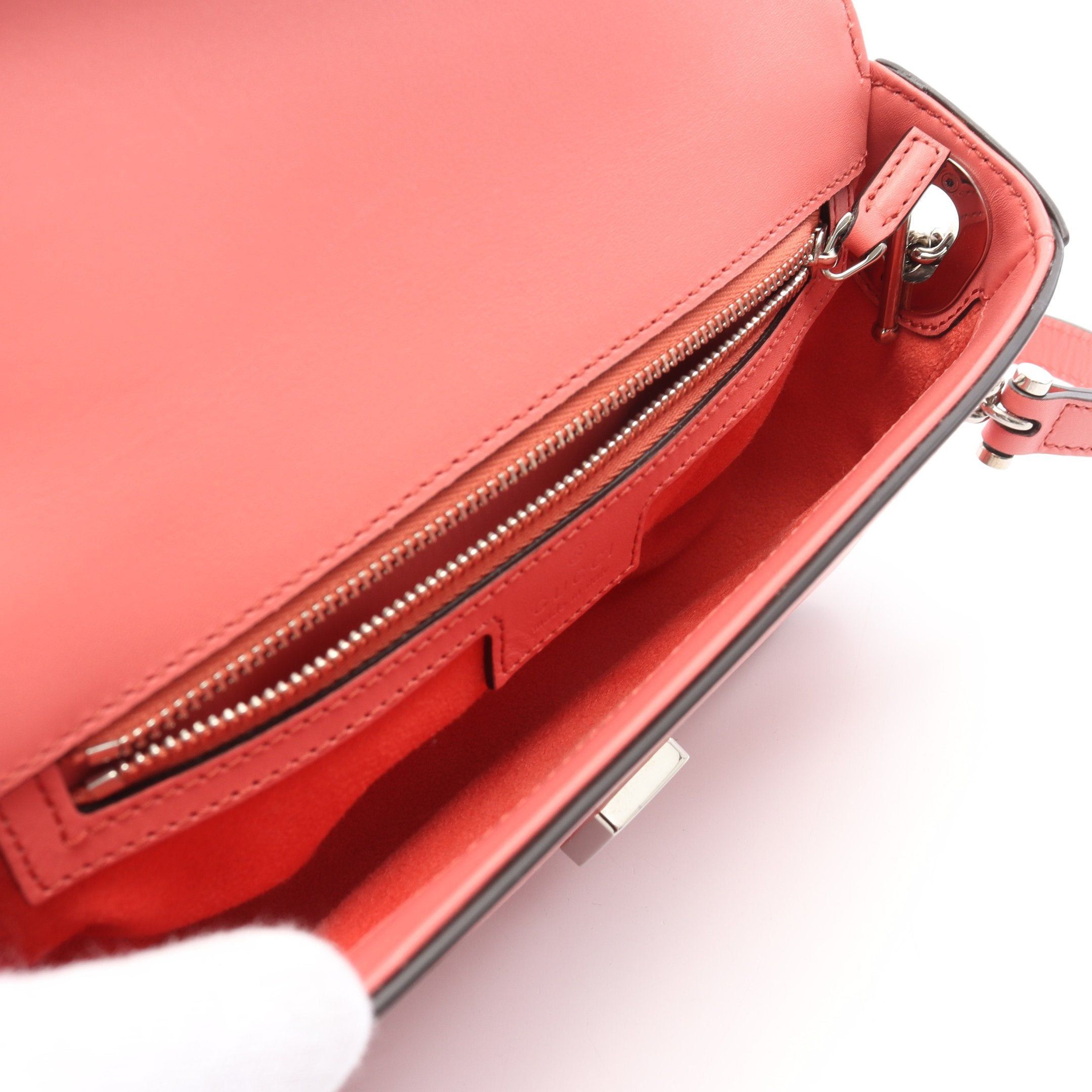 Gucci Gucci Petit Gg Shoulder Bag Leather Pink Size ONE SIZE - 3 Thumbnail