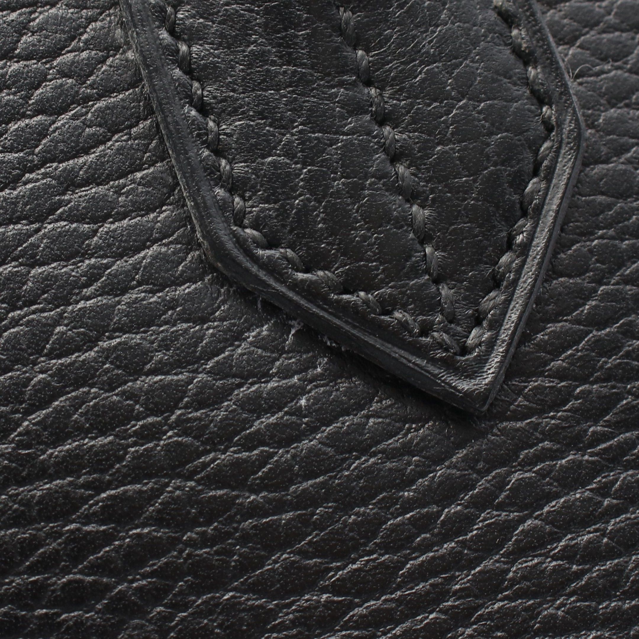 Hermes Hermes Birkin 35 Handbag Ardennes Black Gold Hardware Stamp (Manufactured Around 2002) Size ONE SIZE - 13 Thumbnail