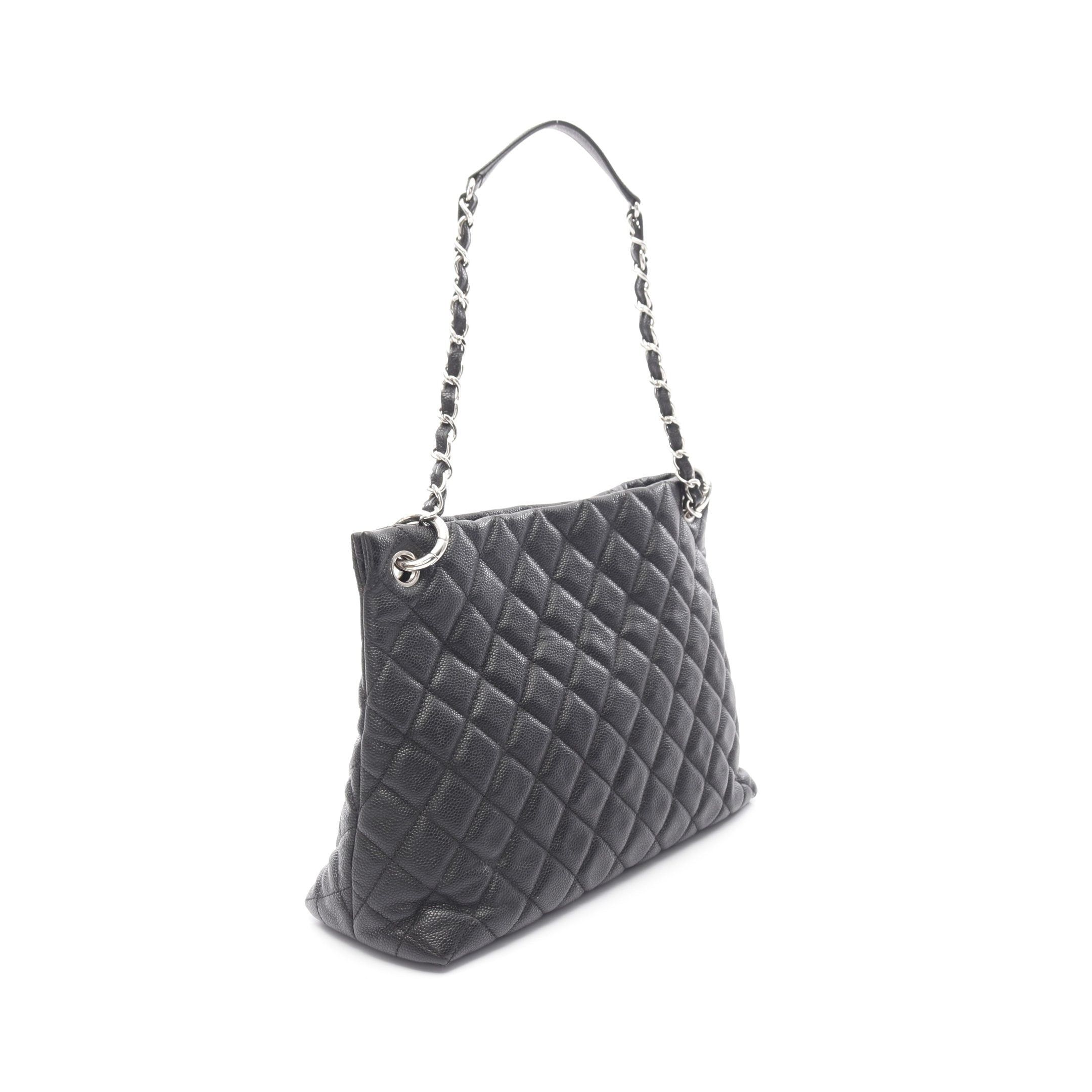 Chanel Chanel Matelasse Chain Shoulder Bag One Caviar Skin Black Silver Hardware Size ONE SIZE - 2 Thumbnail