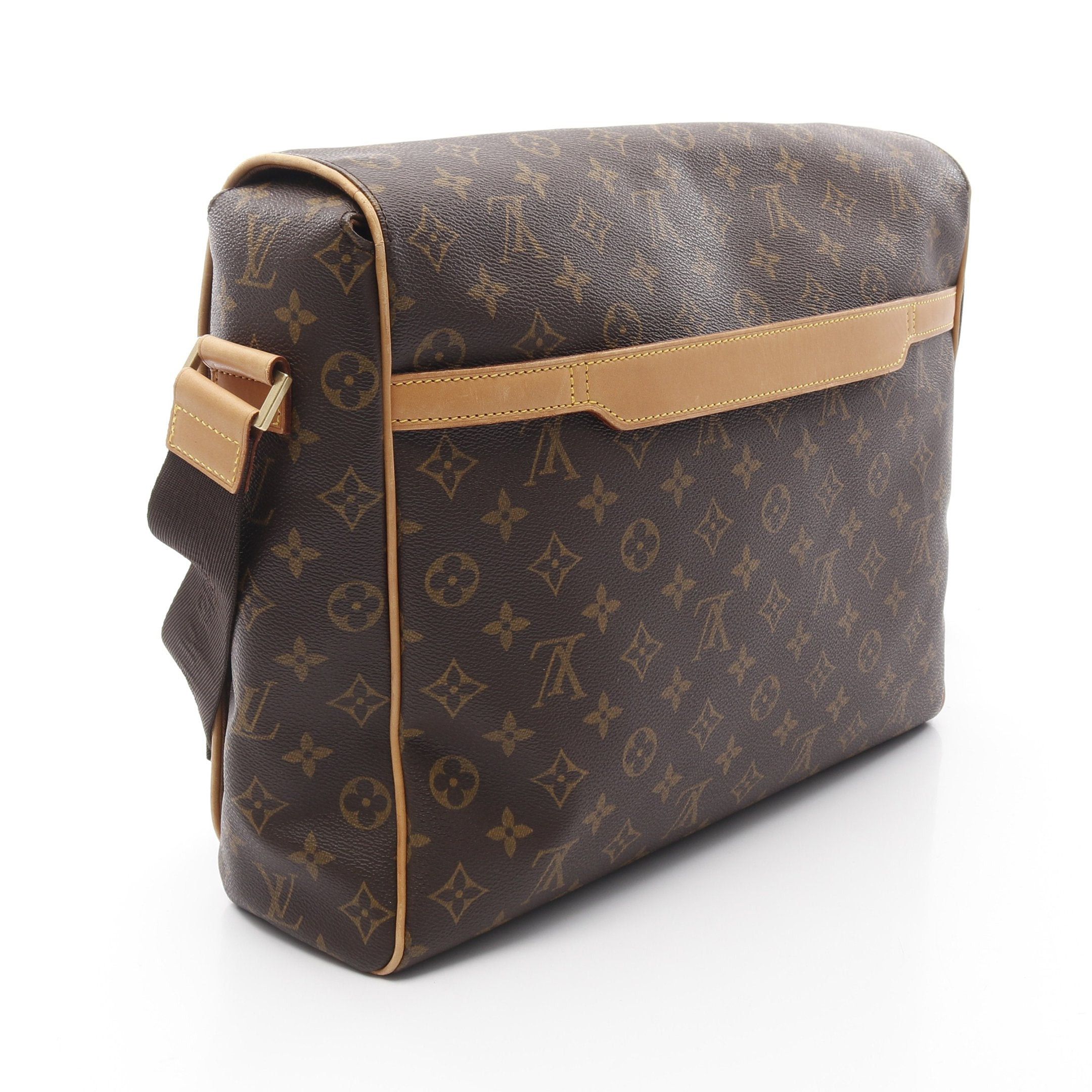 Louis Vuitton Louis Vuitton Aves Monogram Shoulder Bag Leather Brown Size ONE SIZE - 2 Thumbnail