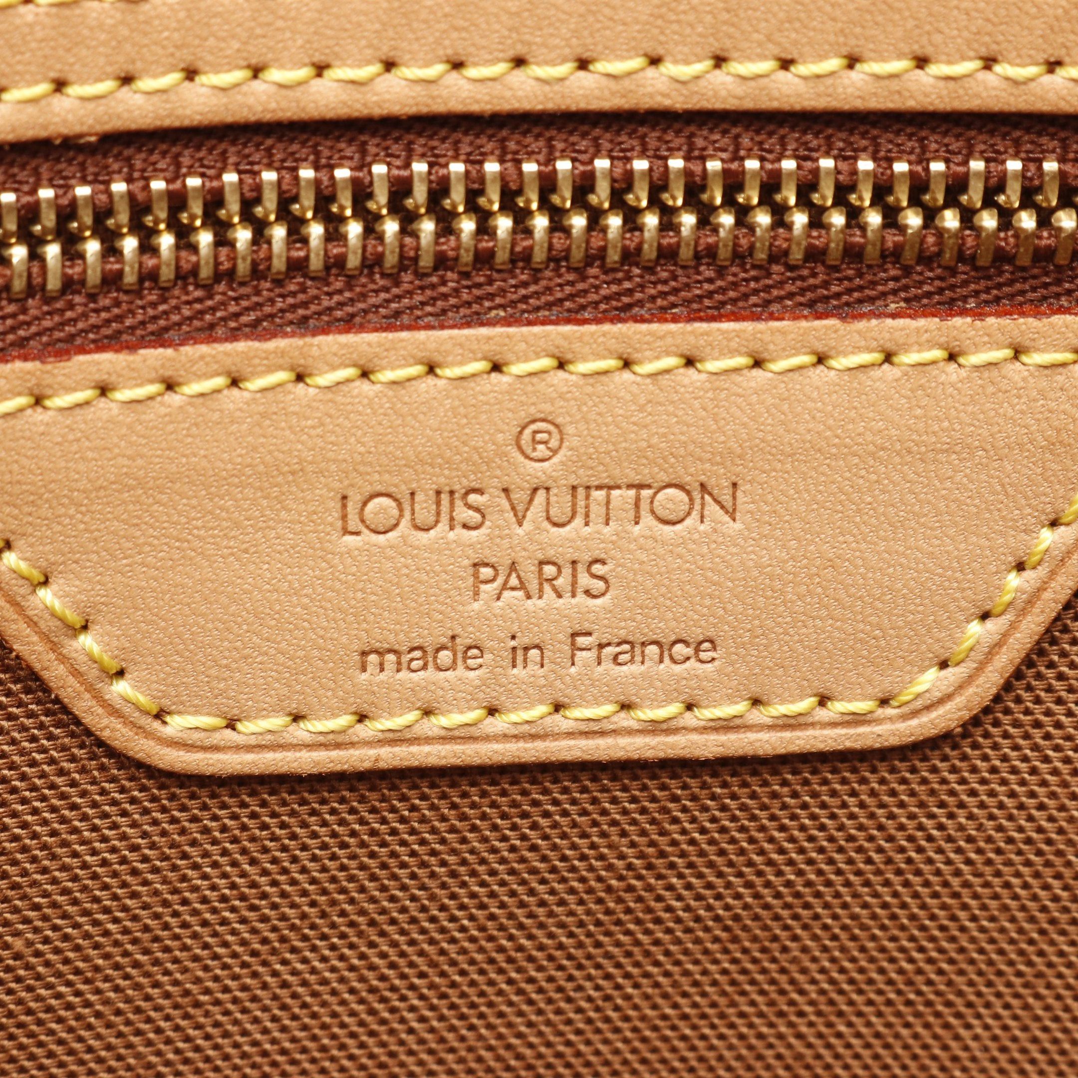 Louis Vuitton Louis Vuitton Aves Monogram Shoulder Bag Leather Brown Size ONE SIZE - 4 Thumbnail