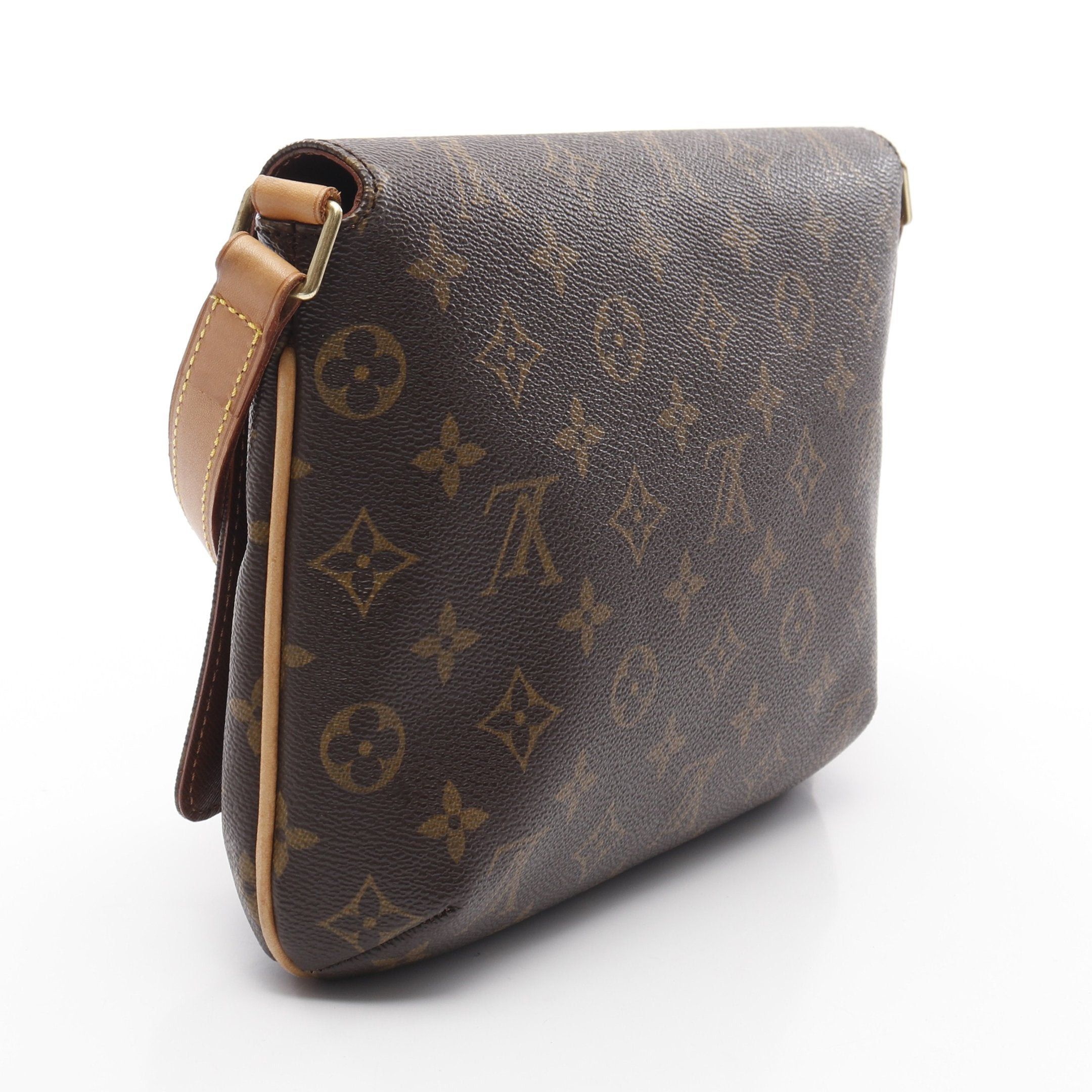 Louis Vuitton Louis Vuitton Musette Tango Short Strap Monogram Shoulder Bag Leather Brown Size ONE SIZE - 2 Thumbnail