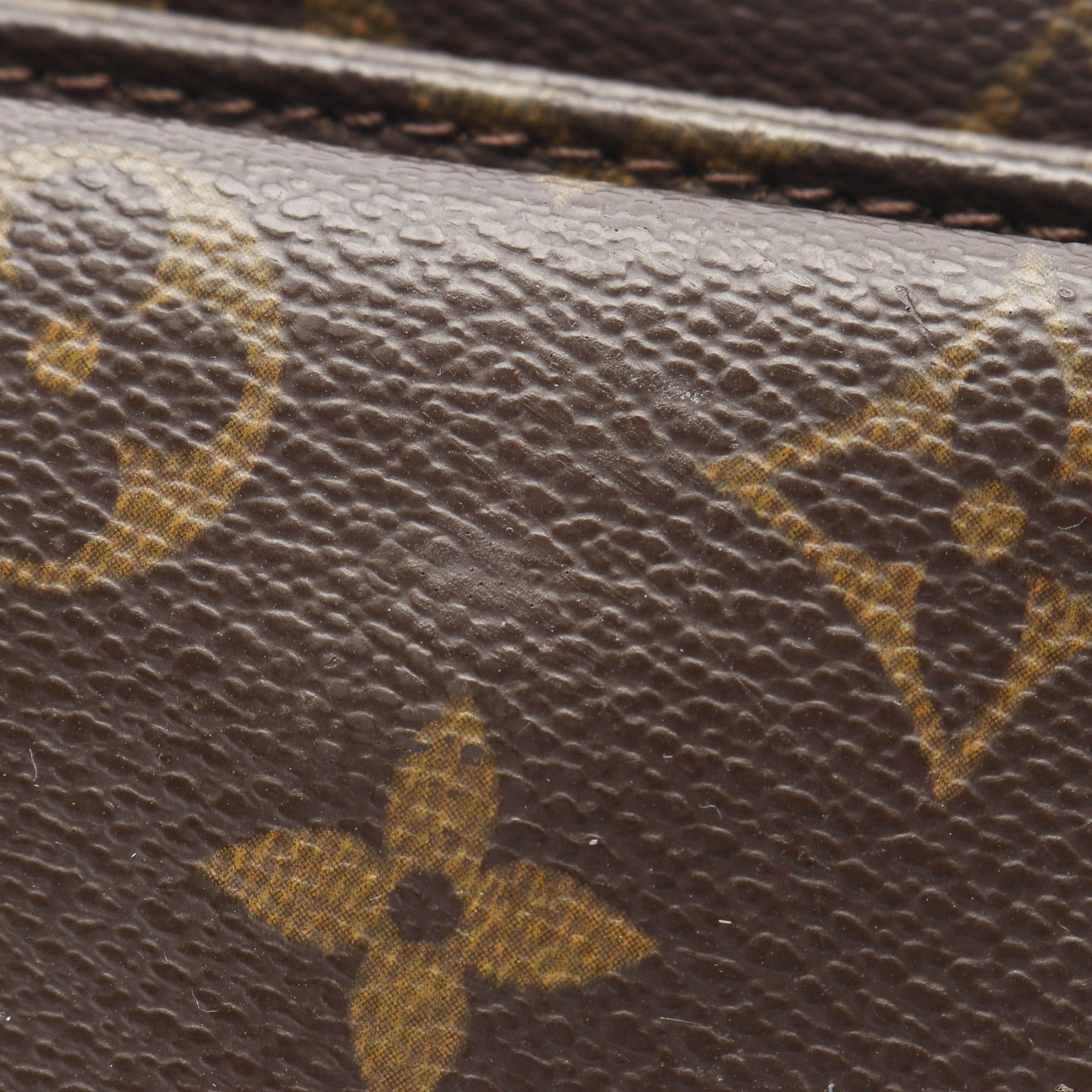 Louis Vuitton Louis Vuitton Vivacite Gm Monogram Shoulder Bag Leather Brown Size ONE SIZE - 10 Thumbnail