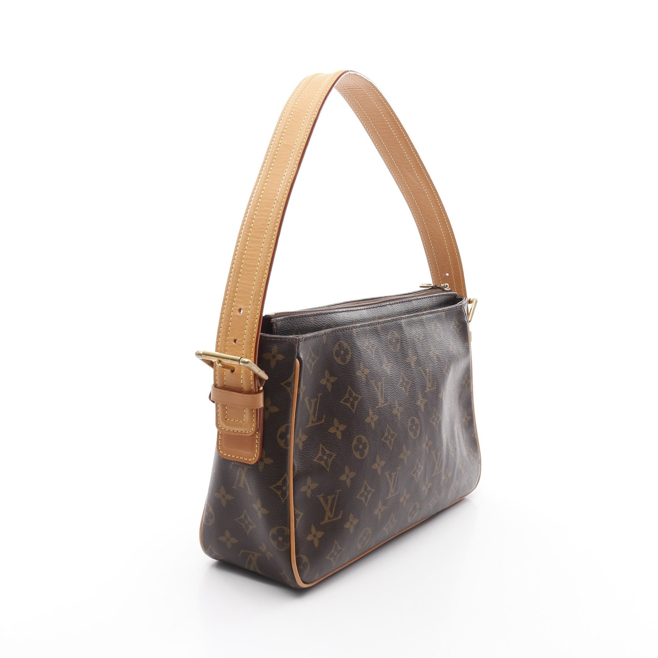 Louis Vuitton Louis Vuitton Vivacite Gm Monogram Shoulder Bag Leather Brown Size ONE SIZE - 2 Thumbnail