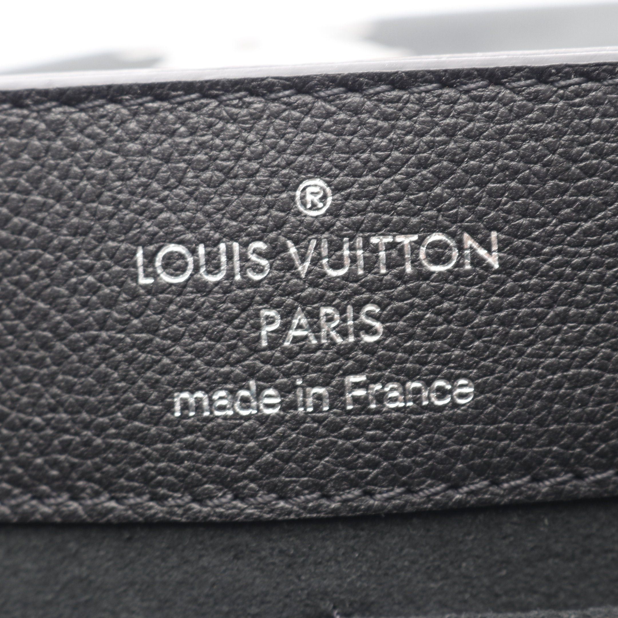 Louis Vuitton Louis Vuitton Rock Me Ever Mm Noir Handbag Leather Black Size ONE SIZE - 4 Thumbnail