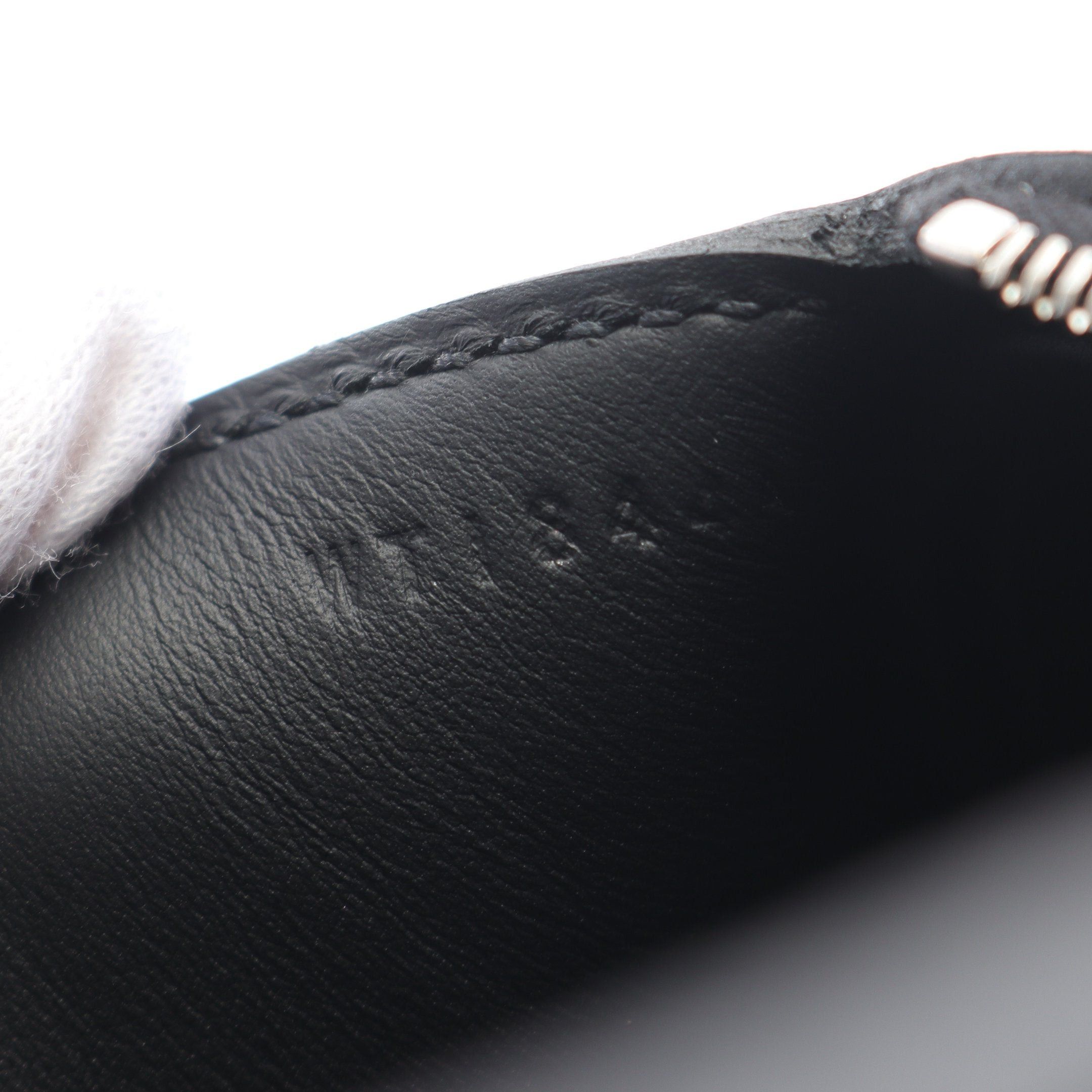 Hermes Hermes Lindy Mini Shoulder Bag Clemence Leather Black Silver Hardware Double Engraved Size ONE SIZE - 5 Thumbnail