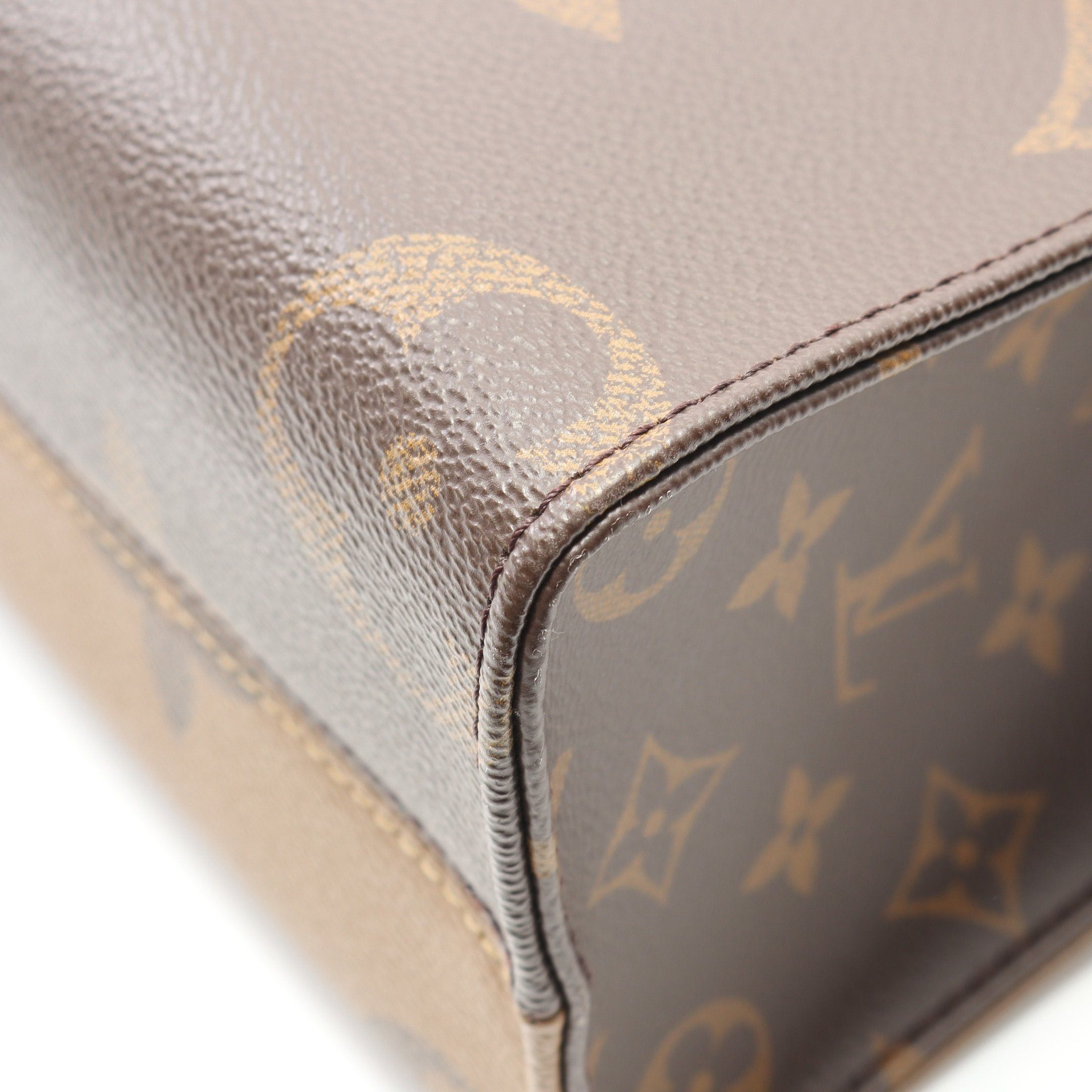 Louis Vuitton Louis Vuitton On-The-Go Pm Monogram Reverse Handbag Brown Beige Size ONE SIZE - 5 Thumbnail