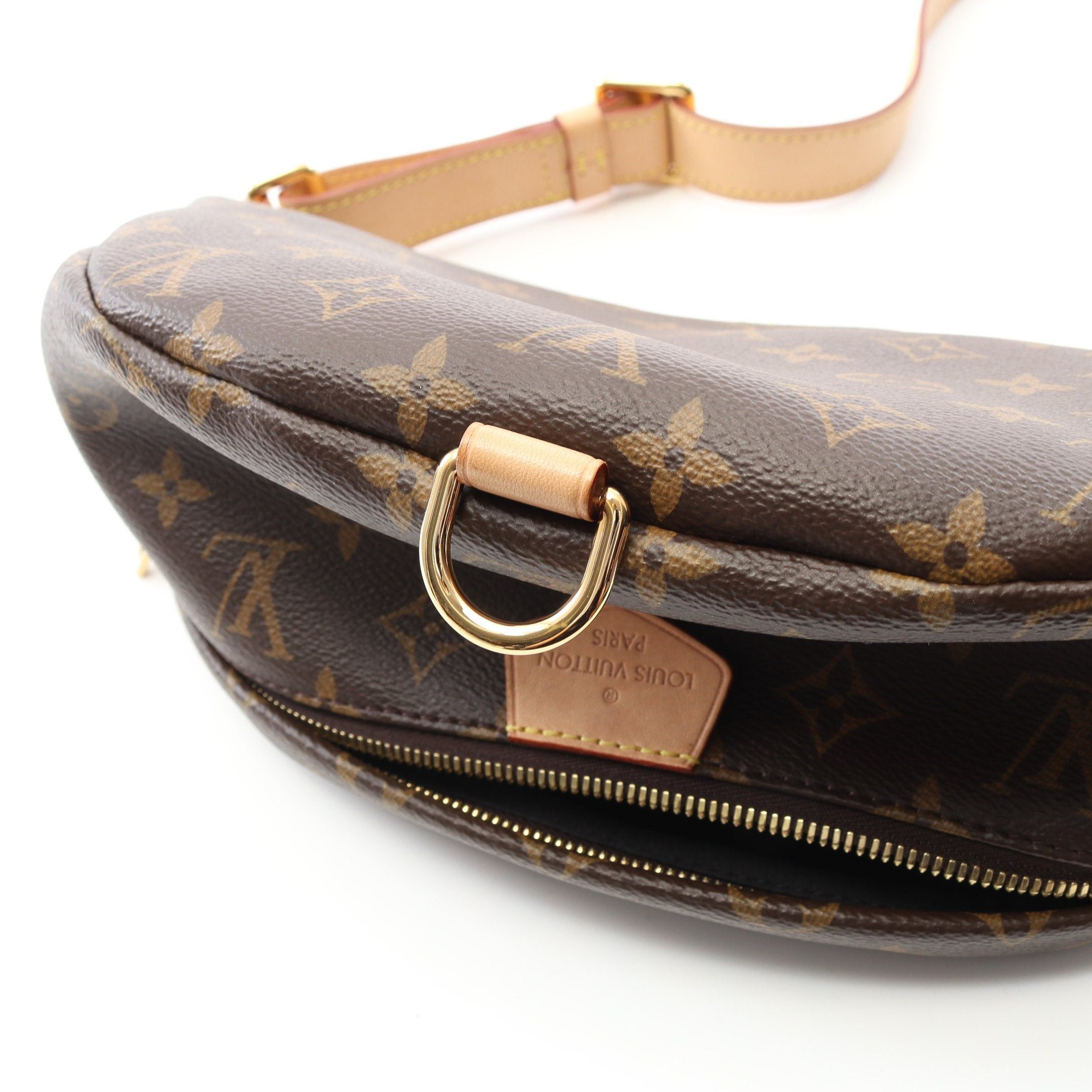 Louis Vuitton Louis Vuitton Bum Bag Monogram Body Waist Leather Brown Size ONE SIZE - 8 Thumbnail