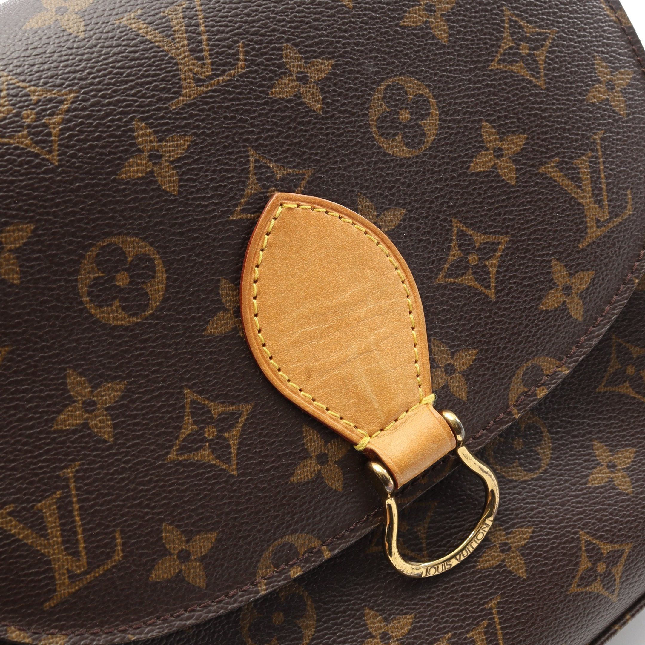 Louis Vuitton Louis Vuitton Sun Crew Gm Monogram Shoulder Bag Leather Brown Size ONE SIZE - 10 Thumbnail
