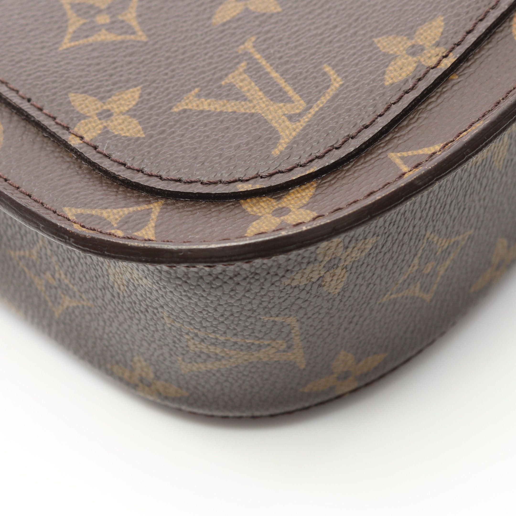 Louis Vuitton Louis Vuitton Sun Crew Gm Monogram Shoulder Bag Leather Brown Size ONE SIZE - 7 Thumbnail