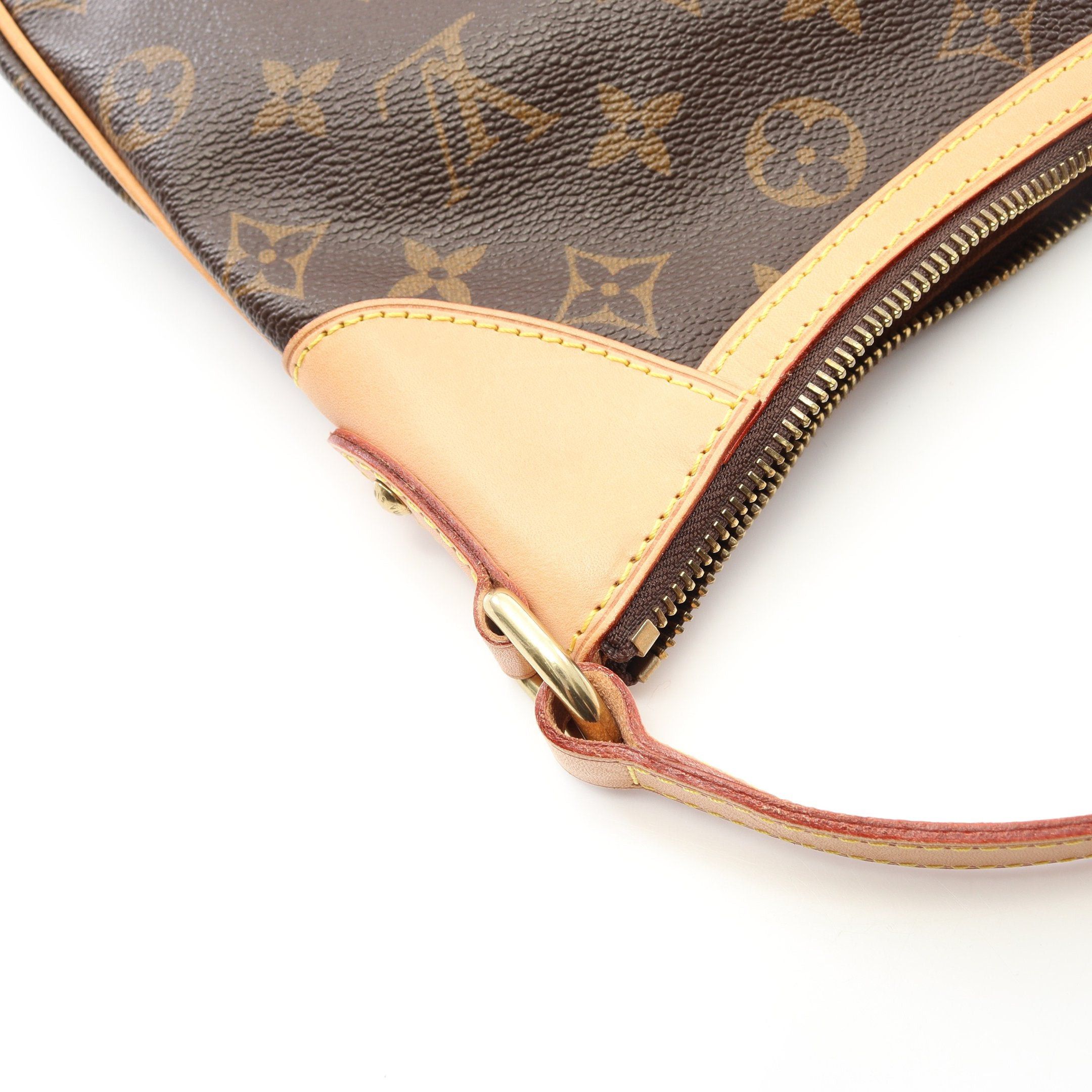Louis Vuitton Louis Vuitton Odeon Pm Monogram Shoulder Bag Leather Brown Size ONE SIZE - 7 Thumbnail