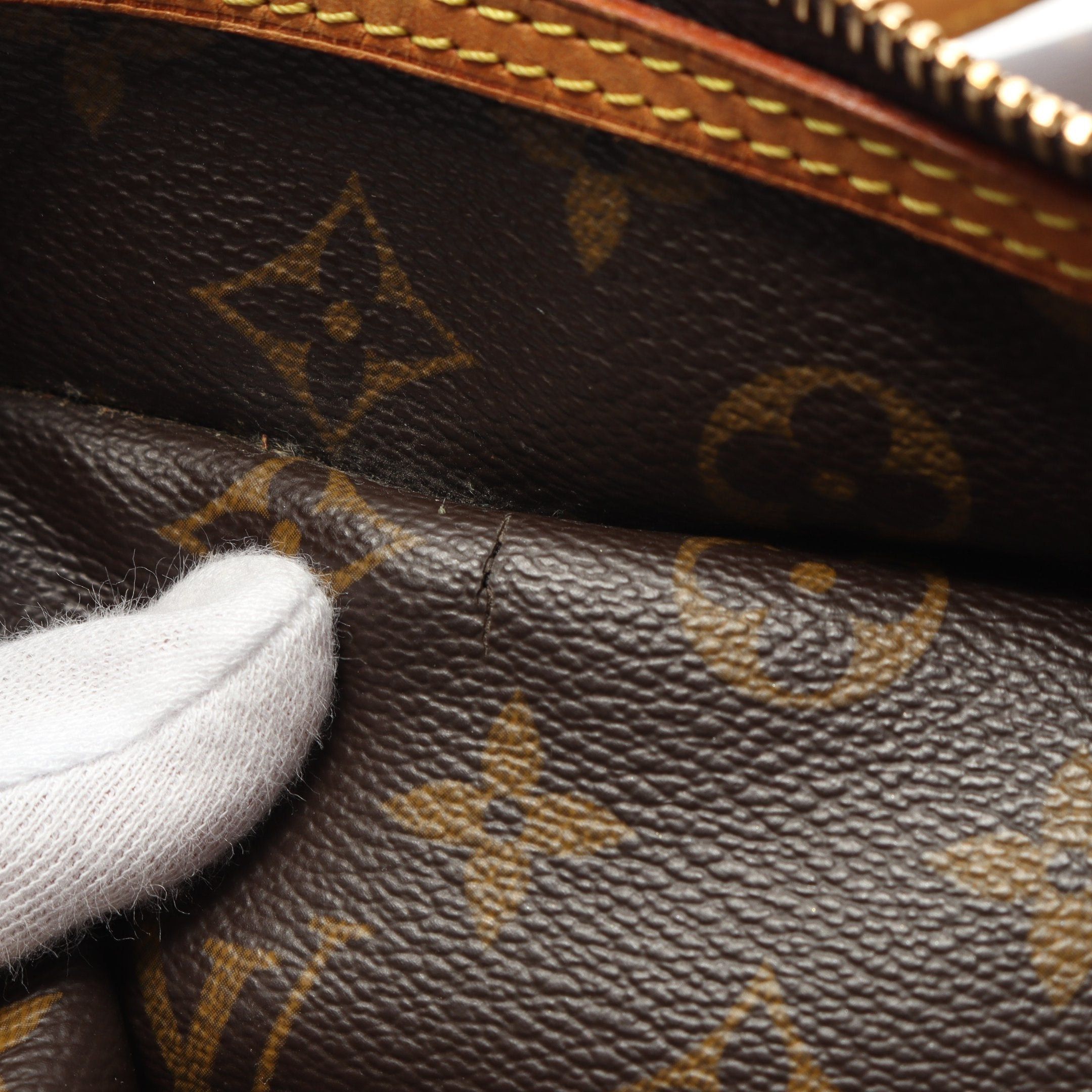 Louis Vuitton Louis Vuitton Tikal Gm Monogram Shoulder Bag Leather Brown Size ONE SIZE - 7 Thumbnail