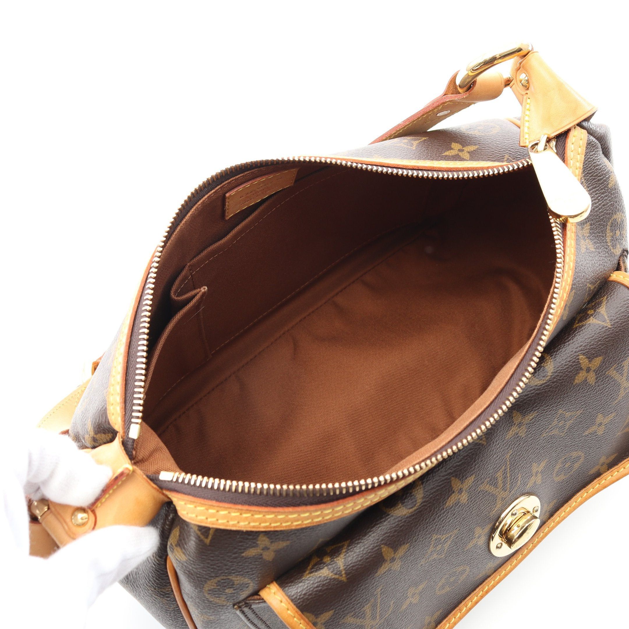 Louis Vuitton Louis Vuitton Tikal Gm Monogram Shoulder Bag Leather Brown Size ONE SIZE - 3 Thumbnail