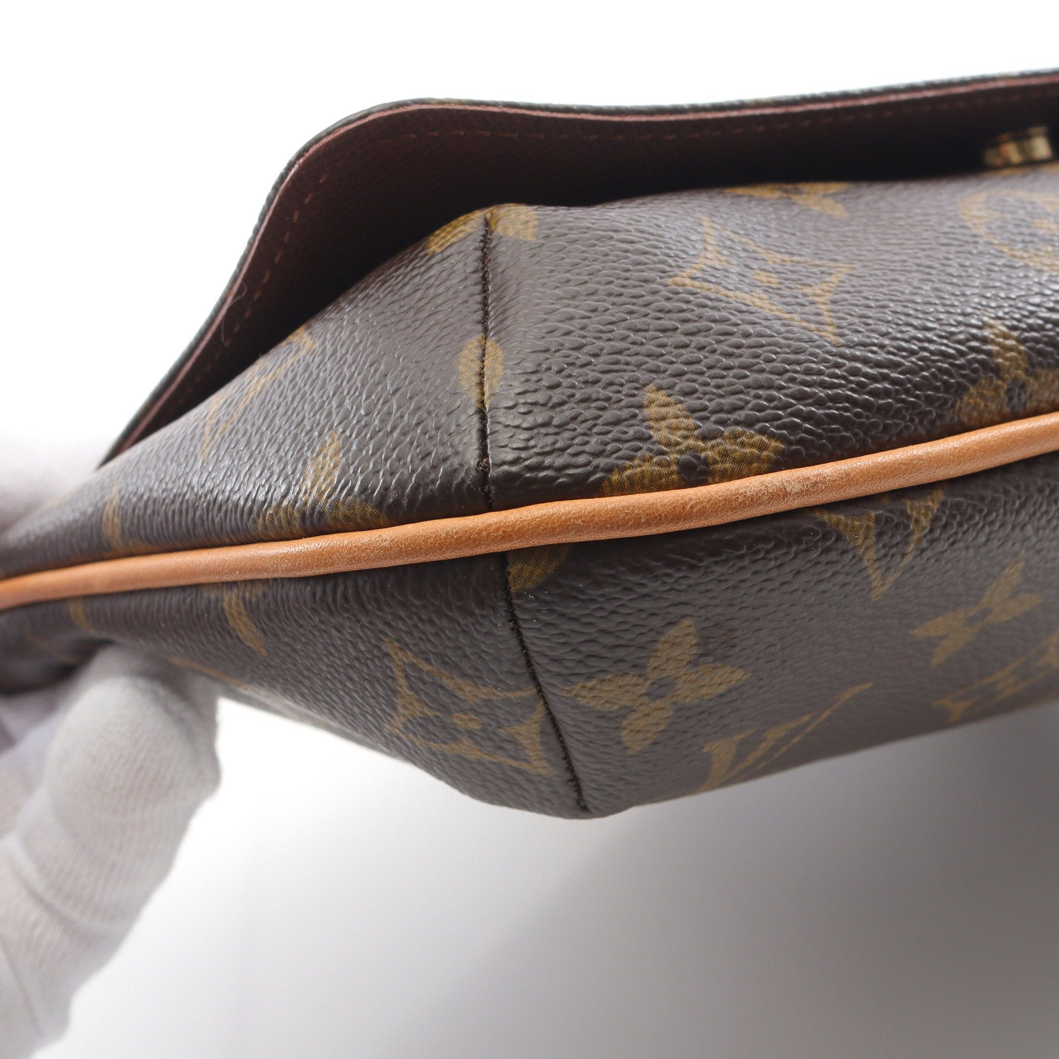 Louis Vuitton Louis Vuitton Musette Tango Long Strap Monogram Shoulder Bag Leather Brown Size ONE SIZE - 9 Thumbnail