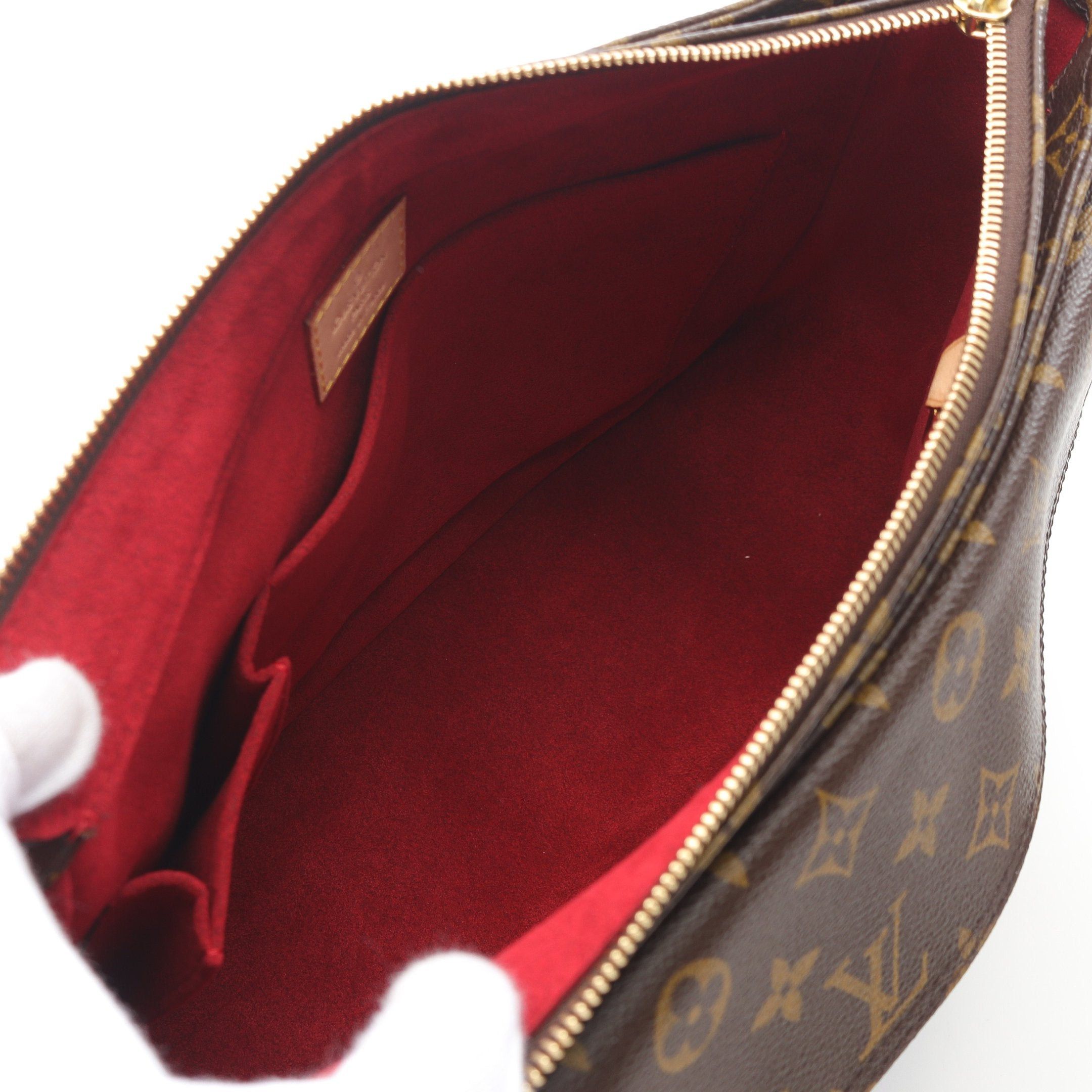 Louis Vuitton Louis Vuitton Vivacite Gm Monogram Shoulder Bag Leather Brown Size ONE SIZE - 3 Thumbnail