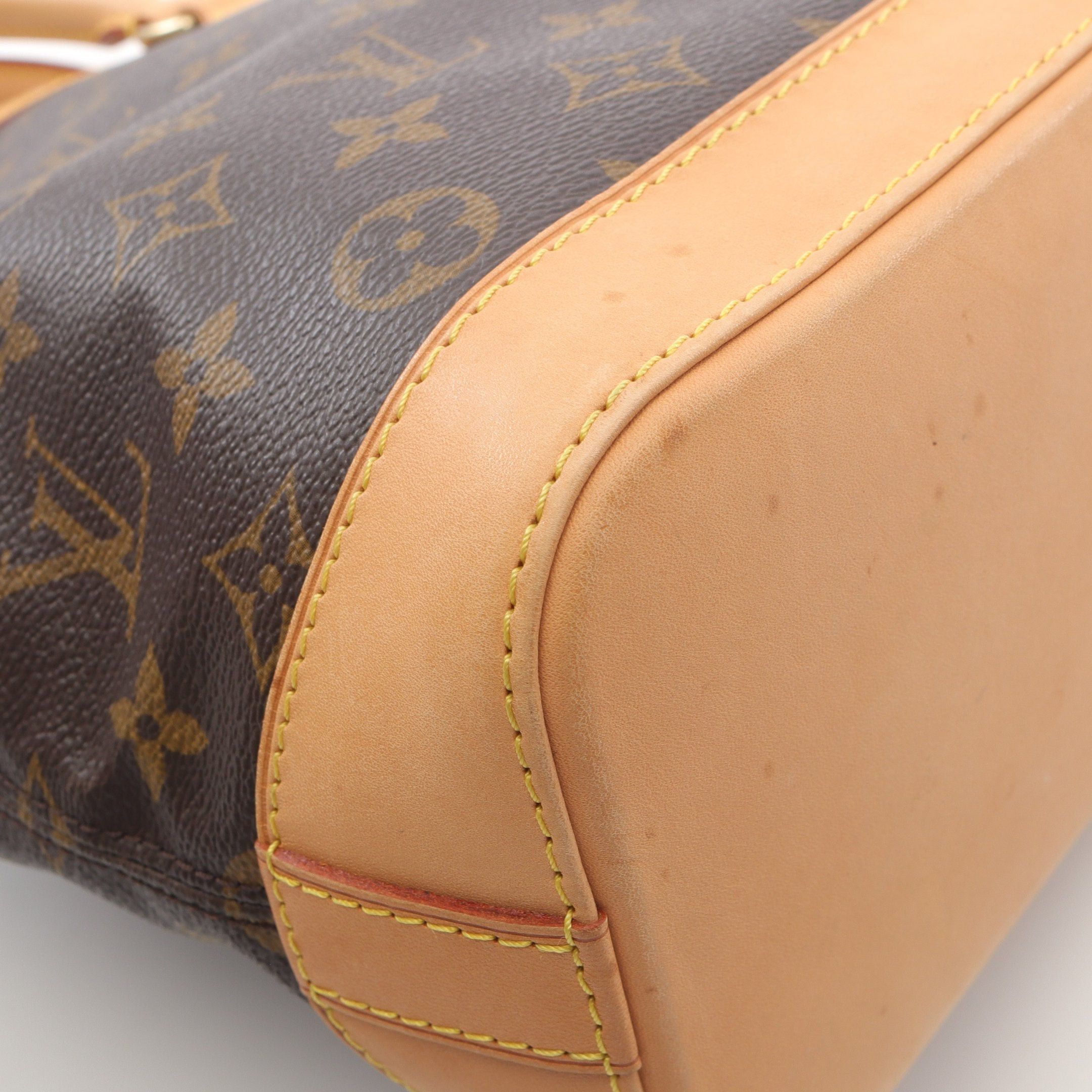 Louis Vuitton Louis Vuitton Lockit Monogram Handbag Leather Brown Size ONE SIZE - 10 Thumbnail