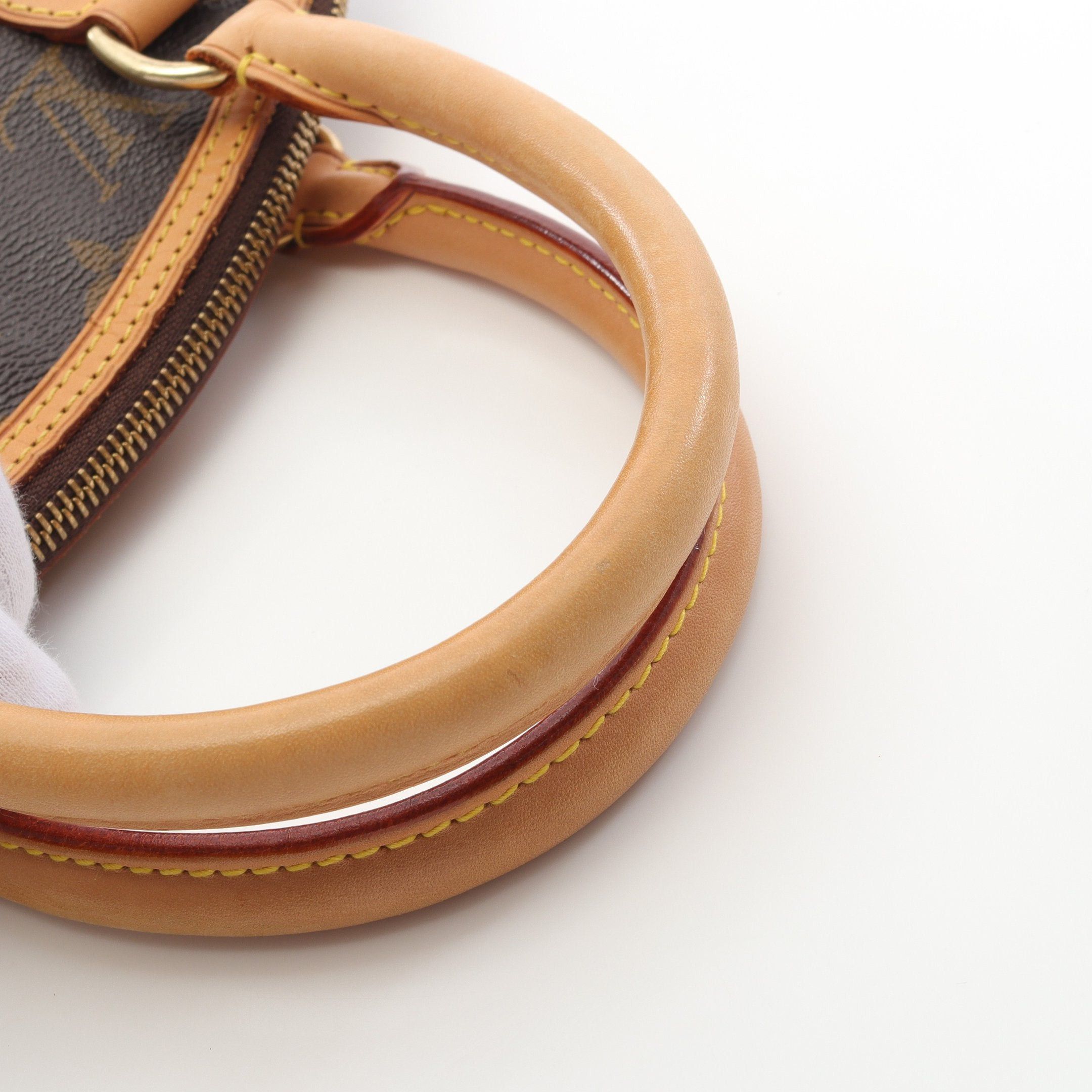 Louis Vuitton Louis Vuitton Lockit Monogram Handbag Leather Brown Size ONE SIZE - 8 Thumbnail