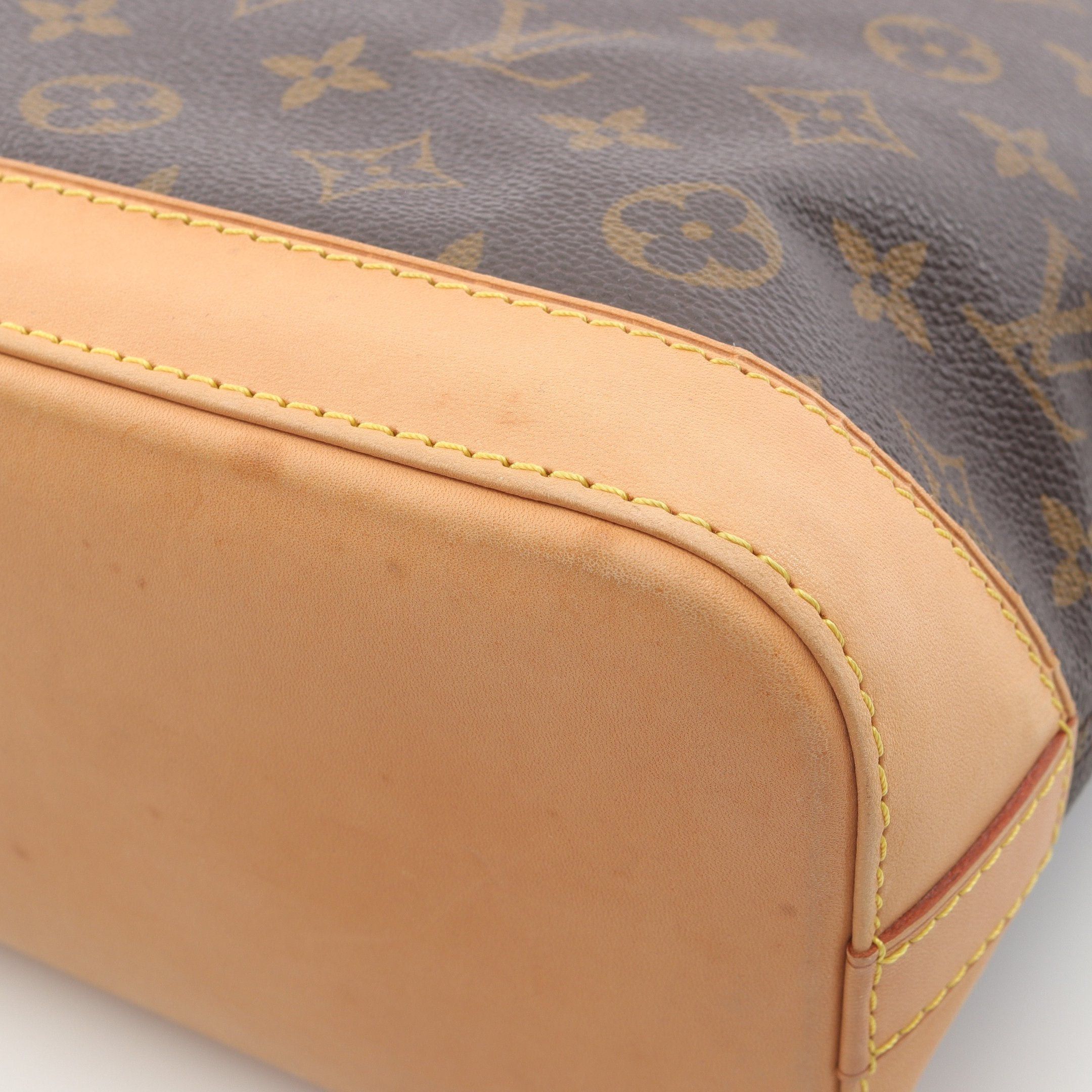 Louis Vuitton Louis Vuitton Lockit Monogram Handbag Leather Brown Size ONE SIZE - 9 Thumbnail