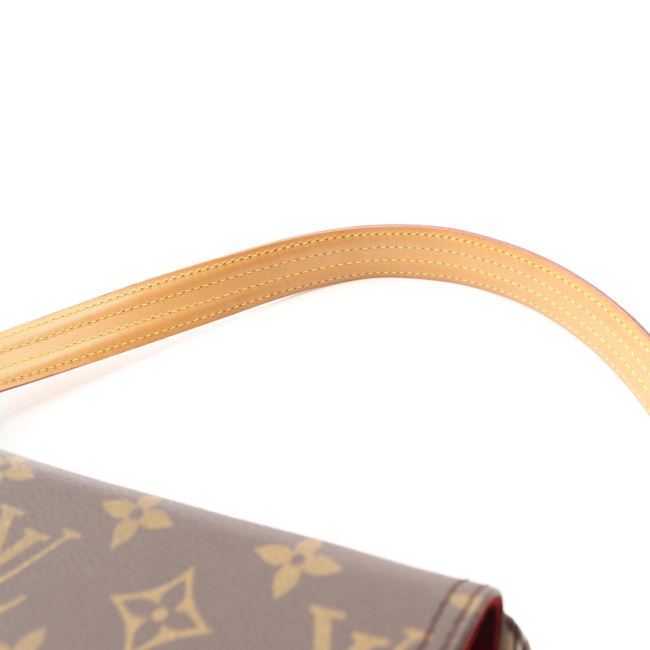 Louis Vuitton Louis Vuitton Vivacite Mm Monogram Shoulder Bag Leather Brown Size ONE SIZE - 7 Thumbnail