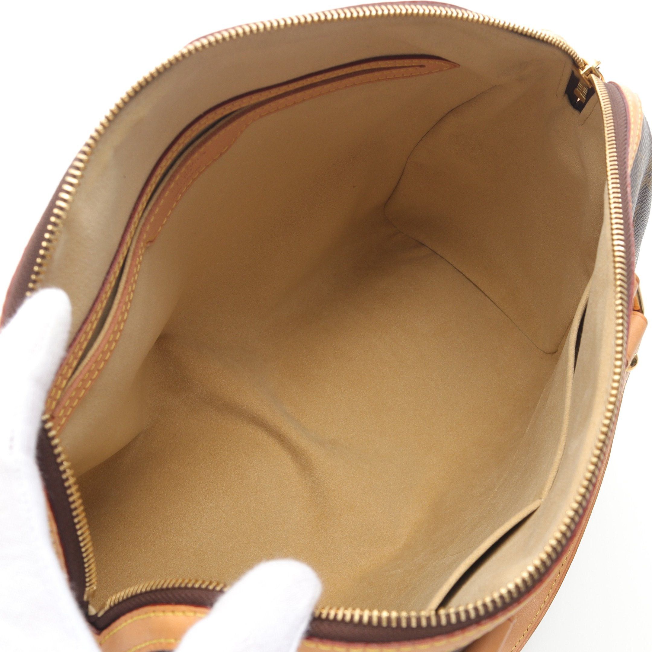 Louis Vuitton Louis Vuitton Retiro Pm Monogram Handbag Leather Brown Size ONE SIZE - 3 Thumbnail