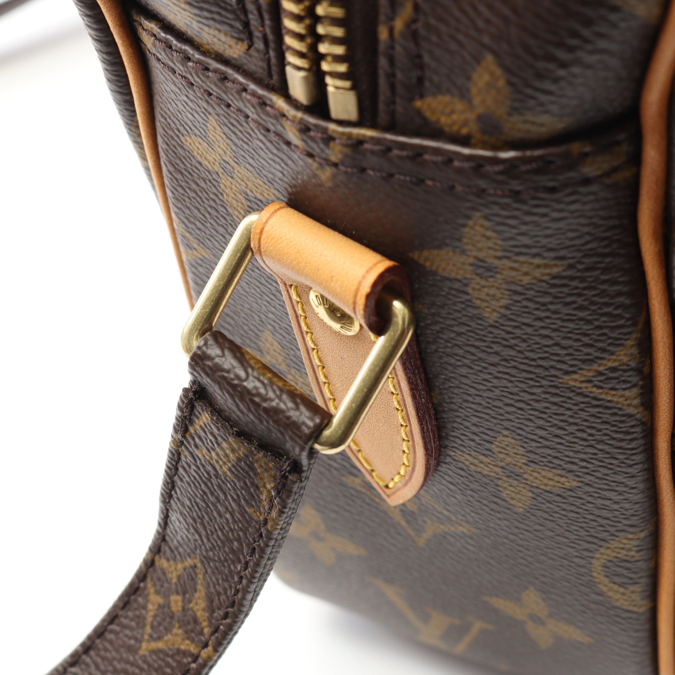 Louis Vuitton Louis Vuitton Nil Monogram Shoulder Bag Leather Brown Size ONE SIZE - 7 Thumbnail