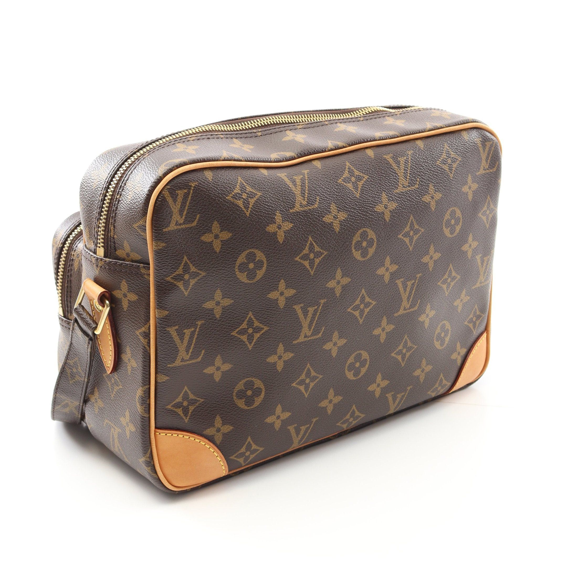Louis Vuitton Louis Vuitton Nil Monogram Shoulder Bag Leather Brown Size ONE SIZE - 2 Thumbnail