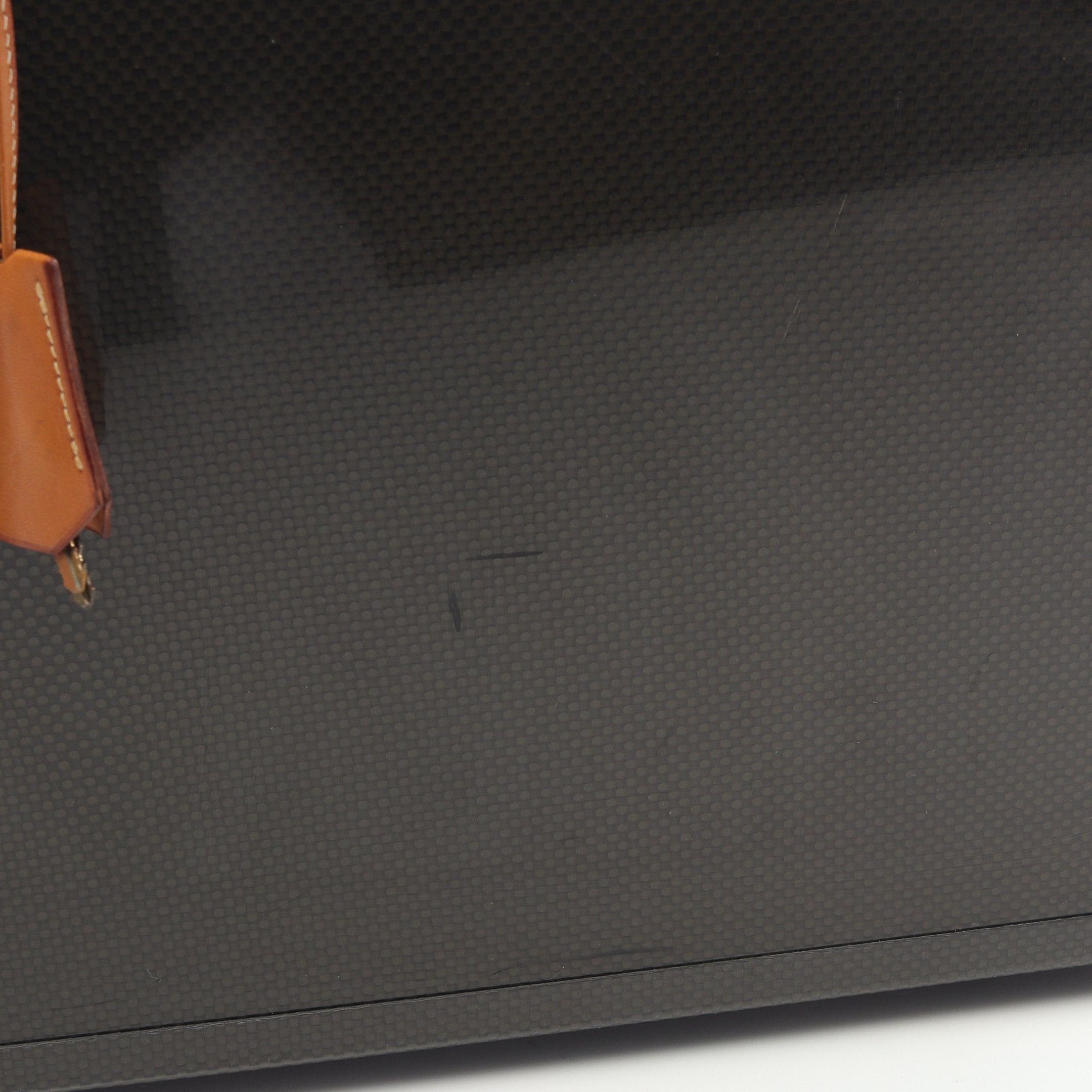 Hermes Hermes Espace Pm Briefcase Carbon Fiber Veau Chamonix Dark Gray Gold Hardware Size ONE SIZE - 10 Thumbnail