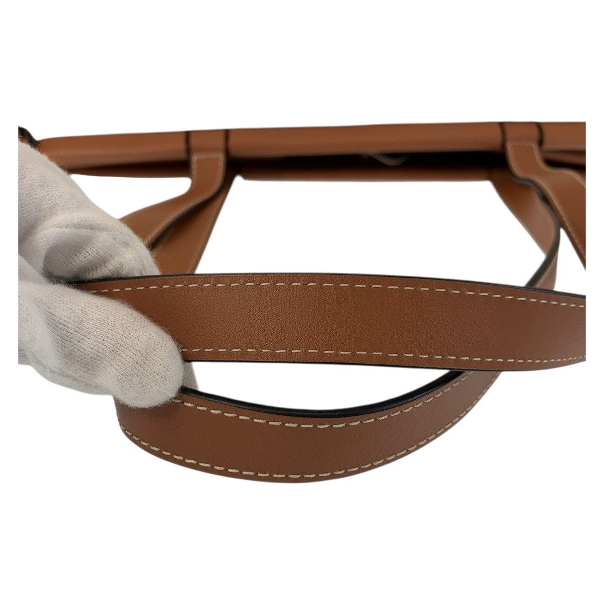 Loewe Loewe Loewe Cushion Tote Canvas/Leather 2way bag Canvas Shoulder Bag Size ONE SIZE - 9 Thumbnail