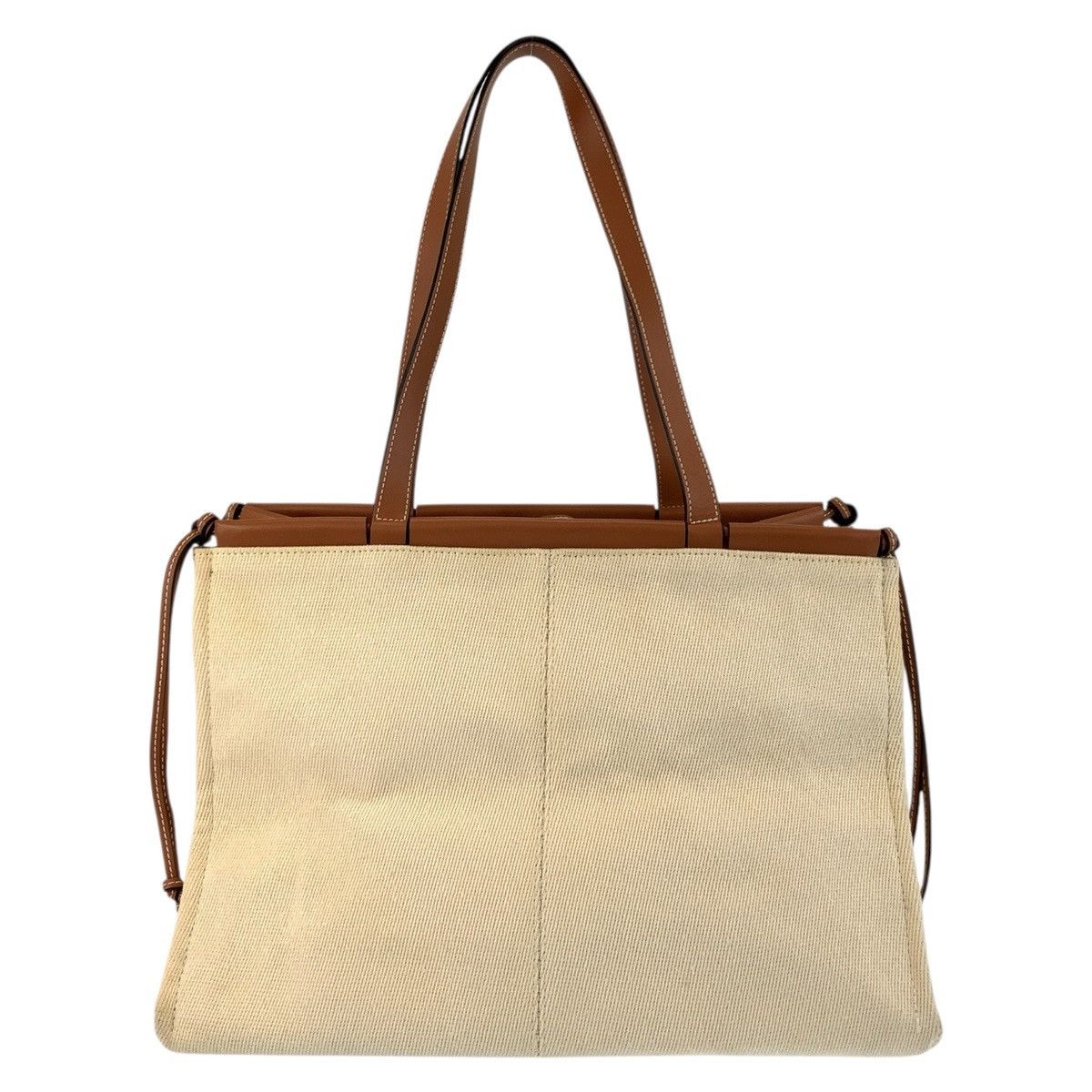 Loewe Loewe Loewe Cushion Tote Canvas/Leather 2way bag Canvas Shoulder Bag Size ONE SIZE - 2 Thumbnail