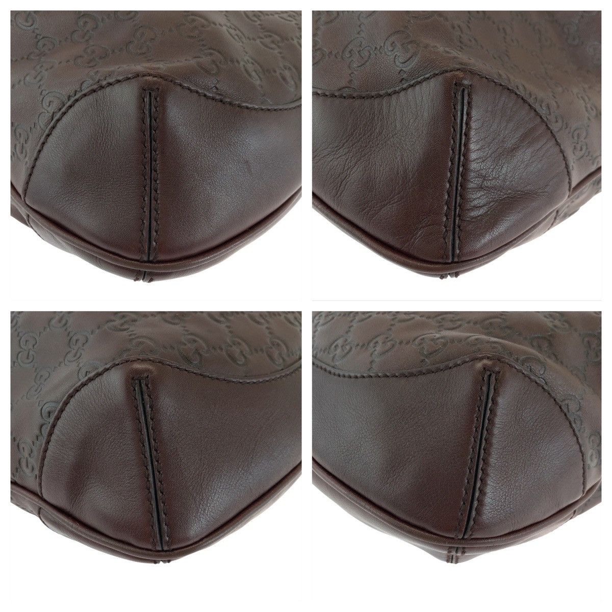 Gucci Gucci Gucci Gucci Bamboo Gucci Signature Leather 2way Shoulder Bag Leather Shoulder Bag 169961 DUTY FREE for USA Size ONE SIZE - 3 Thumbnail