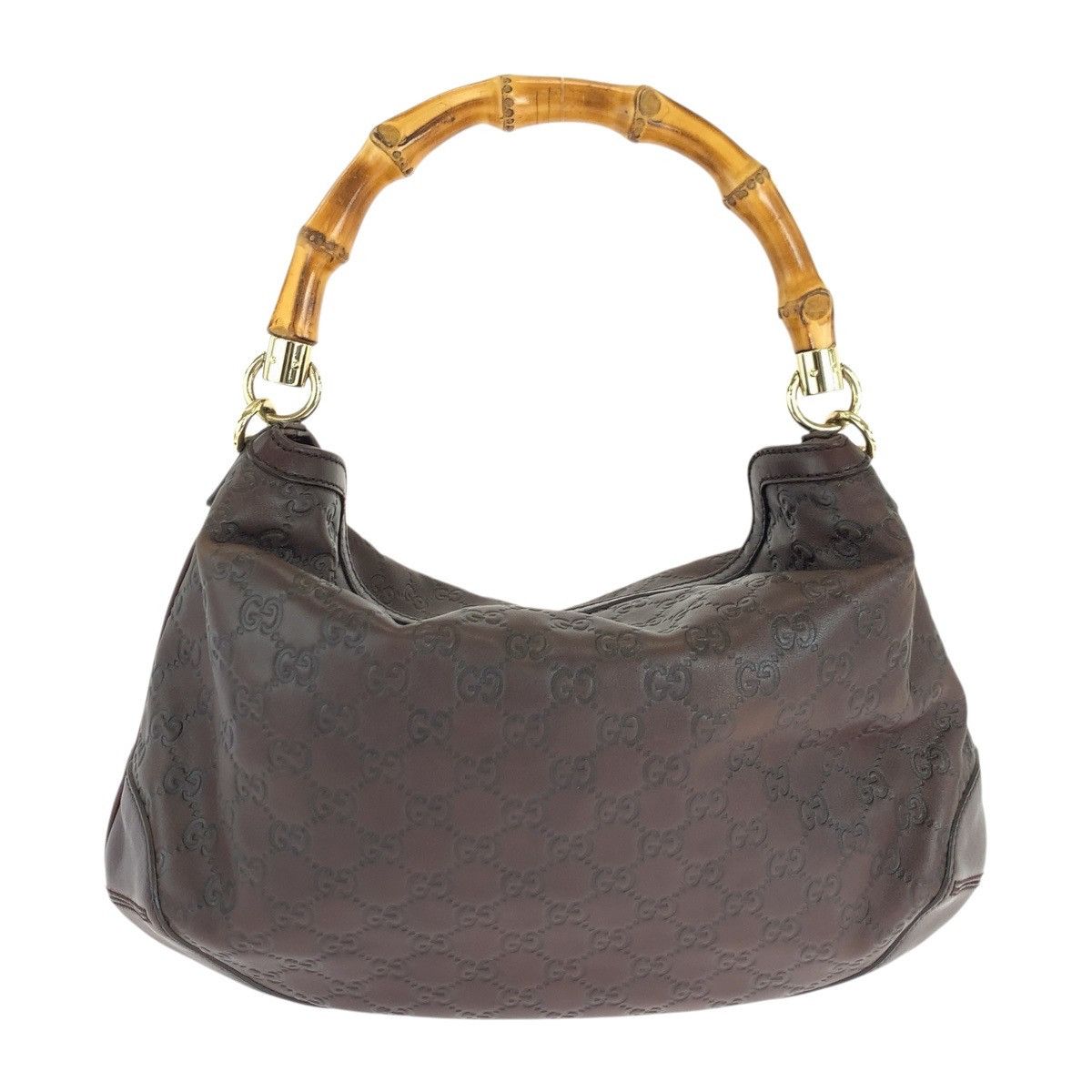 Gucci Gucci Gucci Gucci Bamboo Gucci Signature Leather 2way Shoulder Bag Leather Shoulder Bag 169961 DUTY FREE for USA Size ONE SIZE - 2 Thumbnail