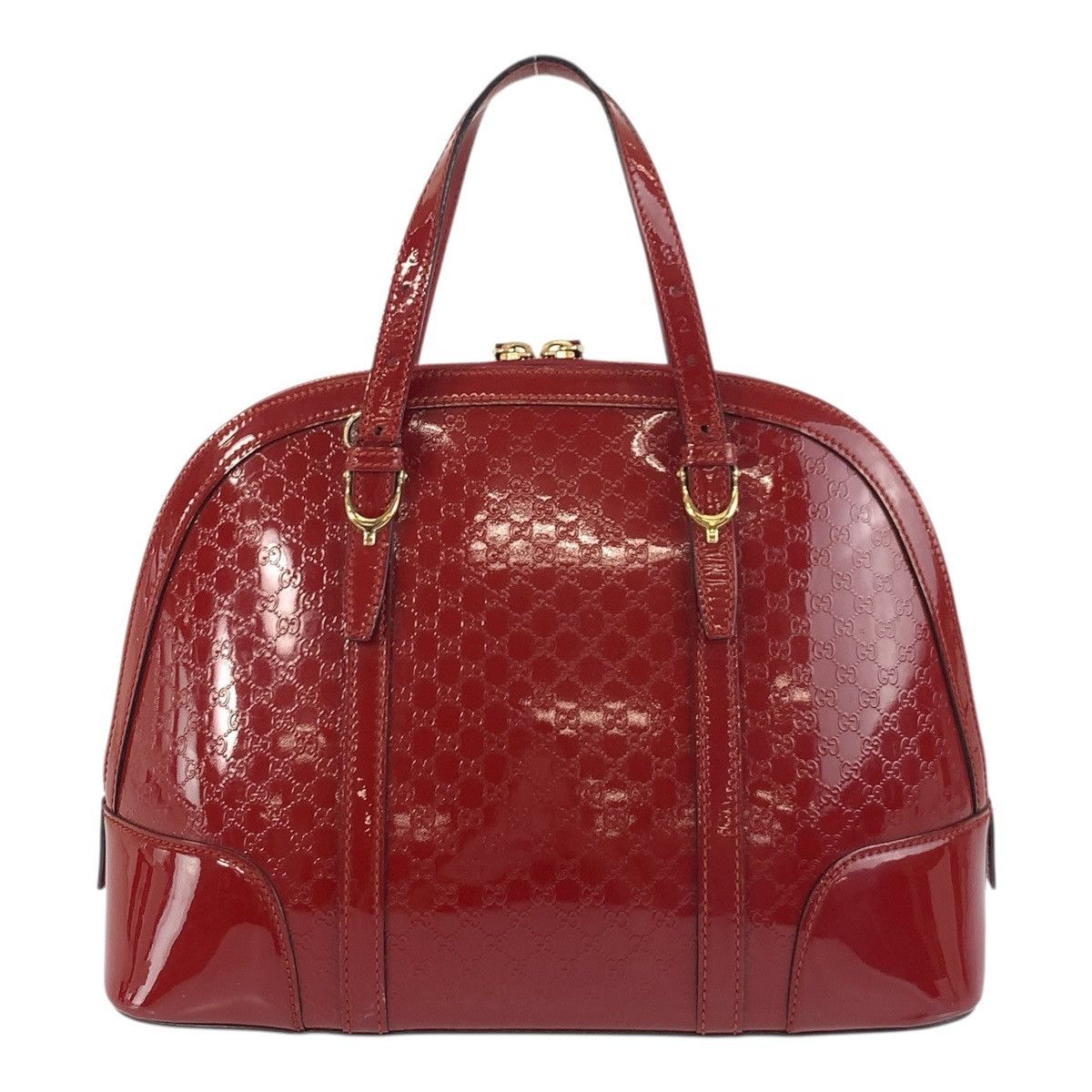 Gucci Gucci Gucci Microguccissima Patent Leather 2way Bag Enamel Handbag 309617 DUTY FREE for USA Size ONE SIZE - 2 Thumbnail