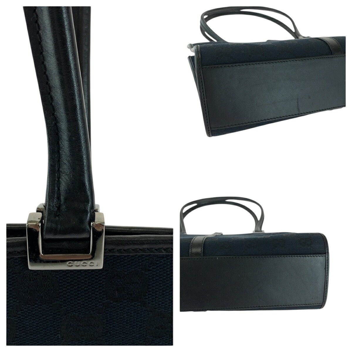 Gucci Gucci Gucci Jackie GG Canvas 2way bag Canvas Shoulder Bag 002 1073 DUTY FREE for USA Size ONE SIZE - 6 Thumbnail