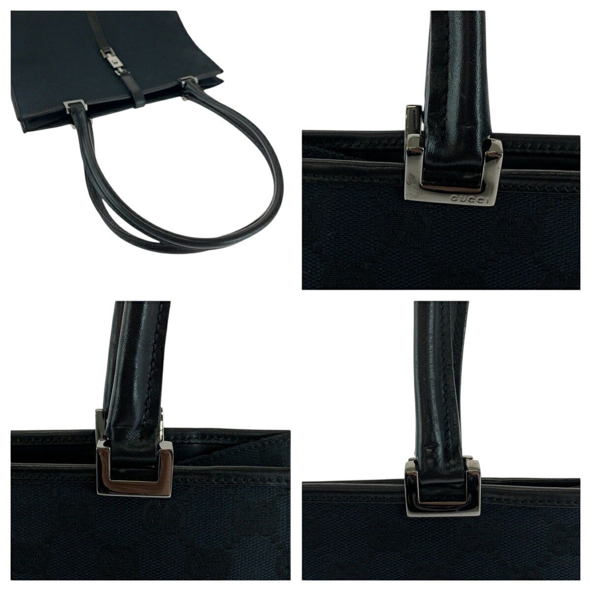 Gucci Gucci Gucci Jackie GG Canvas 2way bag Canvas Shoulder Bag 002 1073 DUTY FREE for USA Size ONE SIZE - 5 Thumbnail