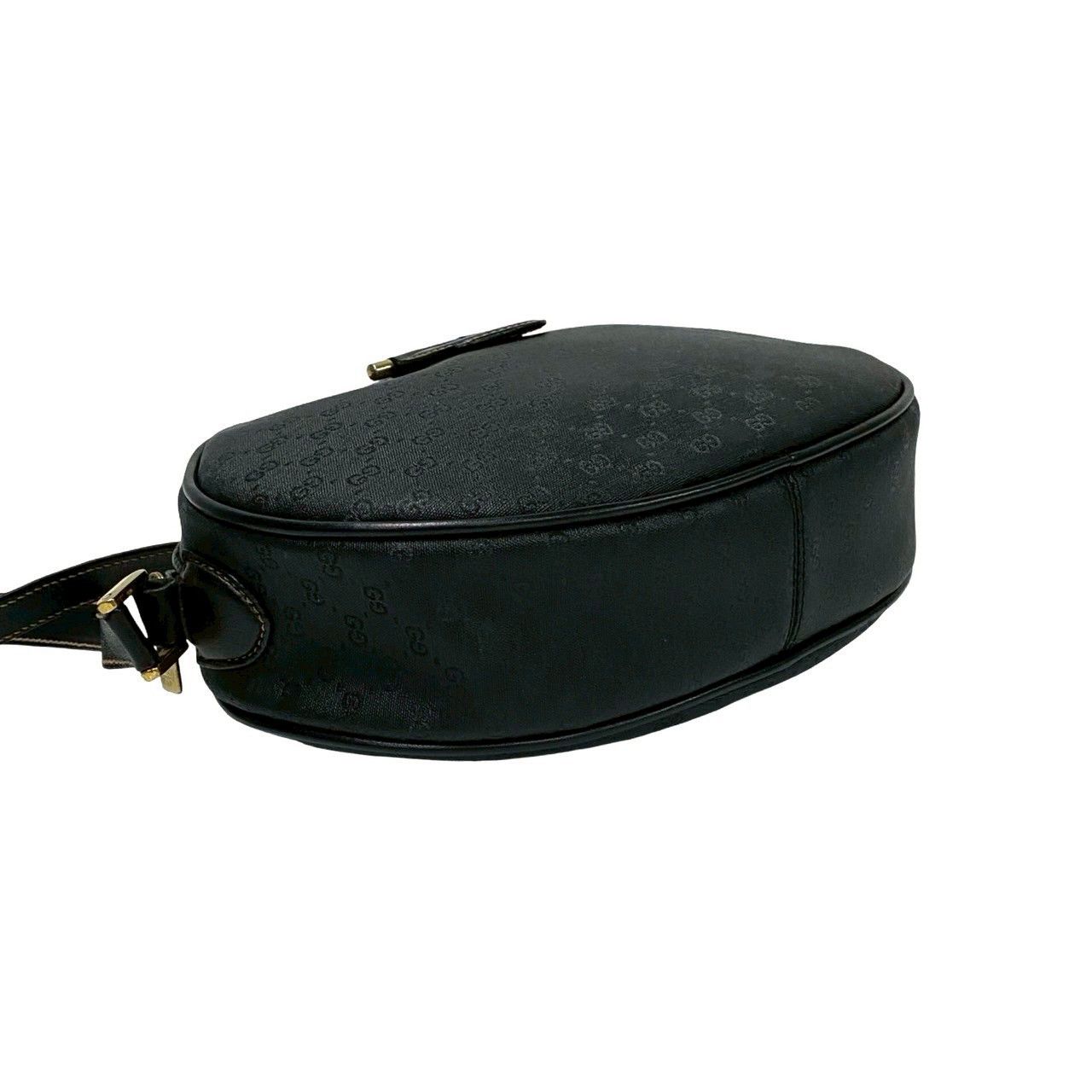 Gucci Gucci Gucci Old Gucci Micro GG Leather Shoulder Bag Leather Shoulder Bag Size ONE SIZE - 8 Thumbnail
