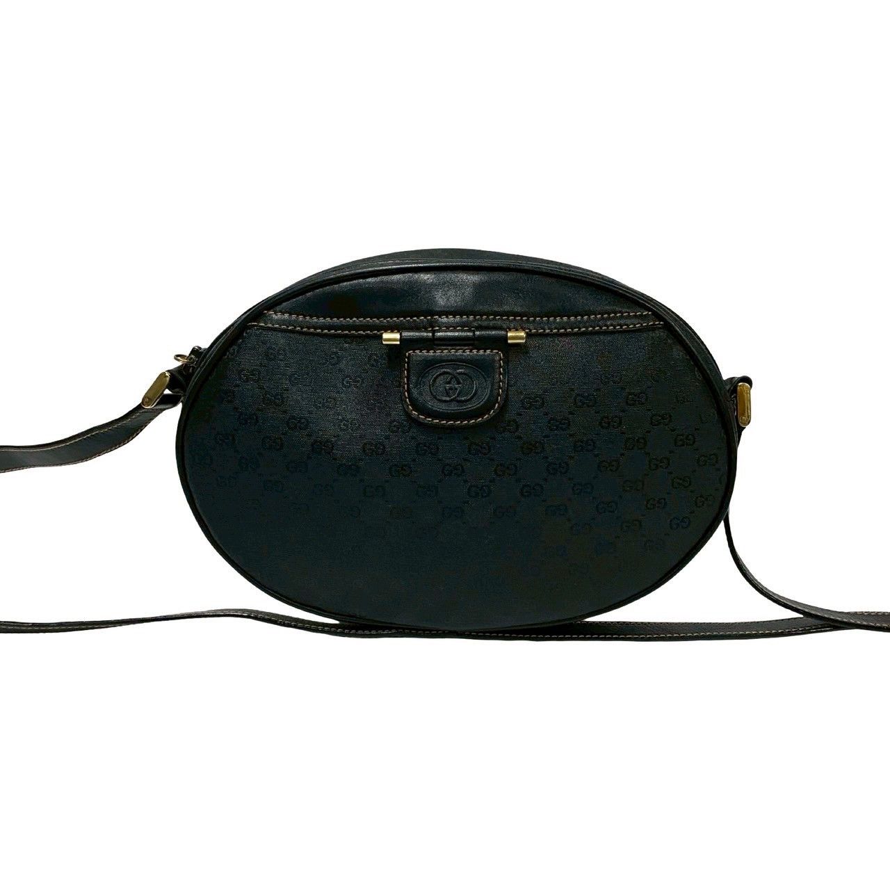Gucci Gucci Gucci Old Gucci Micro GG Leather Shoulder Bag Leather Shoulder Bag Size ONE SIZE - 2 Thumbnail