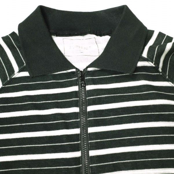 Other Other SOPHNET. SOPH-70081 Cotton Polyester Half Zip Border Polo Shirt Cotton Tops SOPH-70081 Size ONE SIZE - 3 Thumbnail