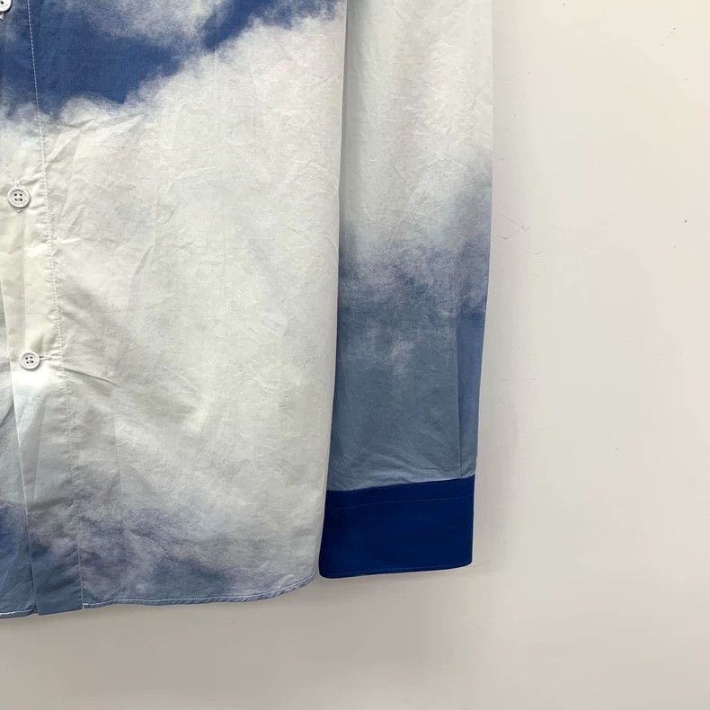 Louis Vuitton Louis Vuitton Cloud Print Long Sleeve Shirt Size L / US 10 / IT 46 - 4 Thumbnail