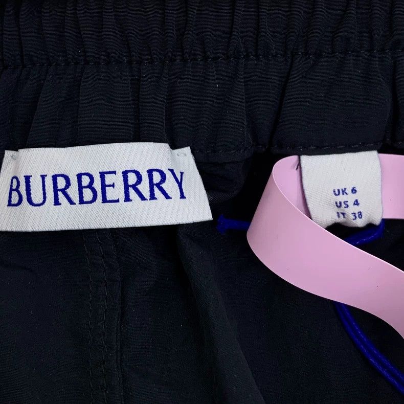 Burberry Burberry Black Casual Shorts with Drawstring Size 38" / US 16 / IT 52 - 6 Thumbnail