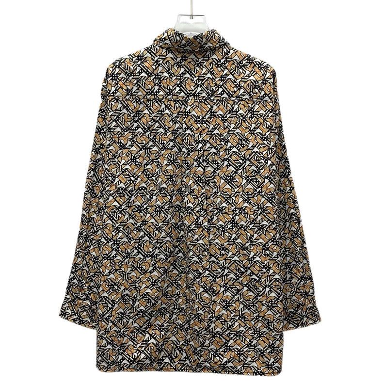 Burberry Burberry Brown Silk Set with TB Print Size S / US 4 / IT 40 - 2 Thumbnail
