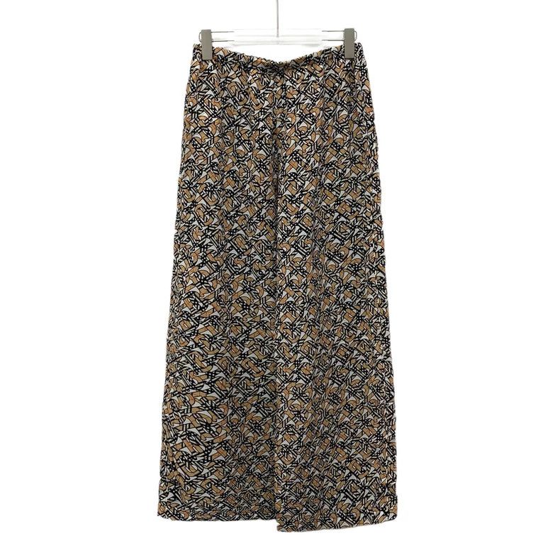Burberry Burberry Brown Silk Set with TB Print Size S / US 4 / IT 40 - 4 Thumbnail